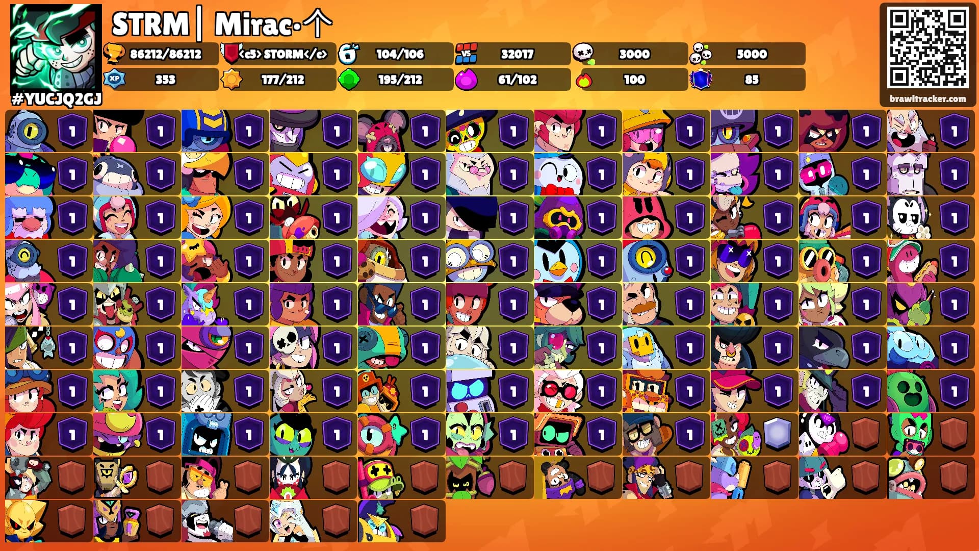 STRM| Mirac•个's Ranks