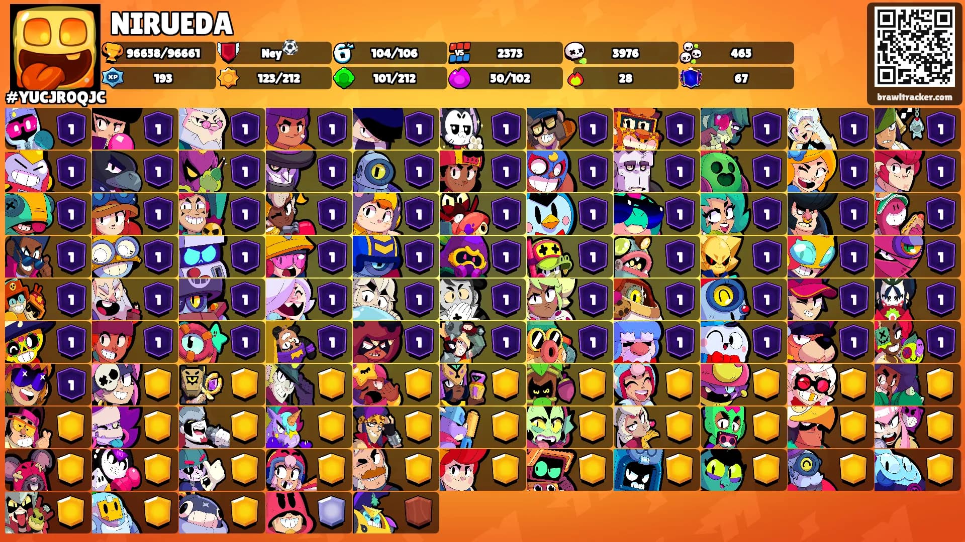NIRUEDA's Ranks