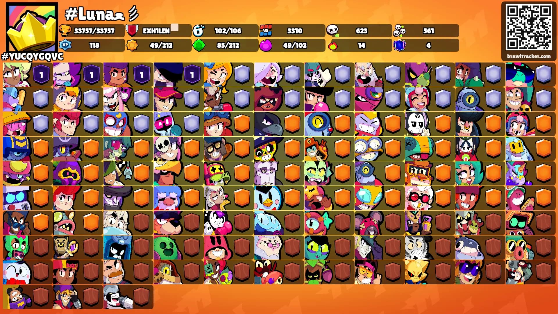 #Lunaﻌ彡's Ranks