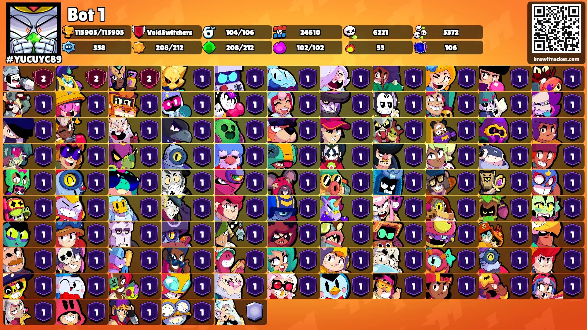 Bot 1's Ranks