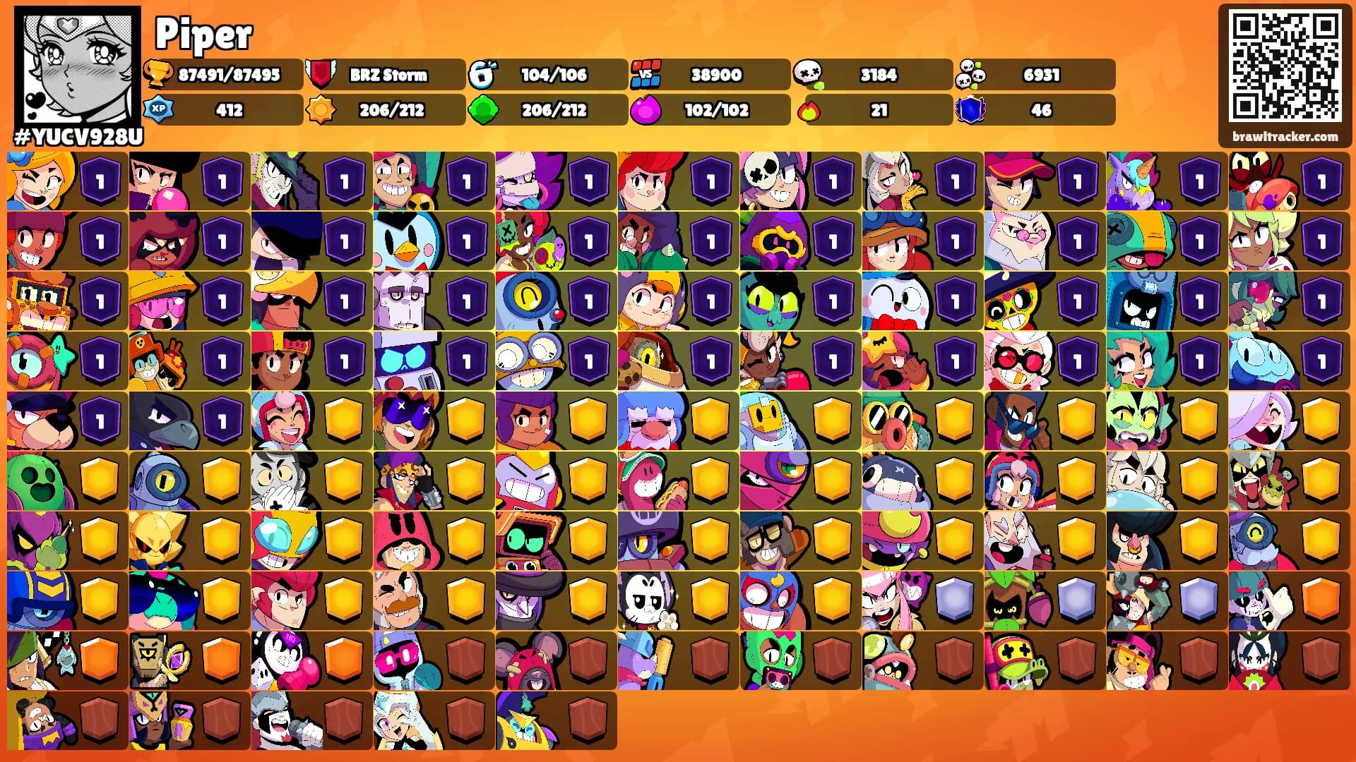 Piper's Ranks