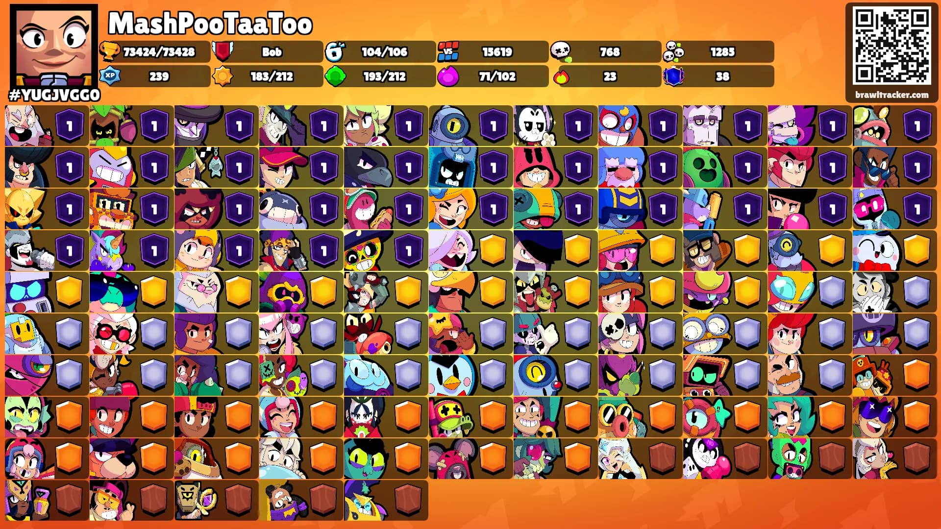 MashPooTaaToo's Ranks