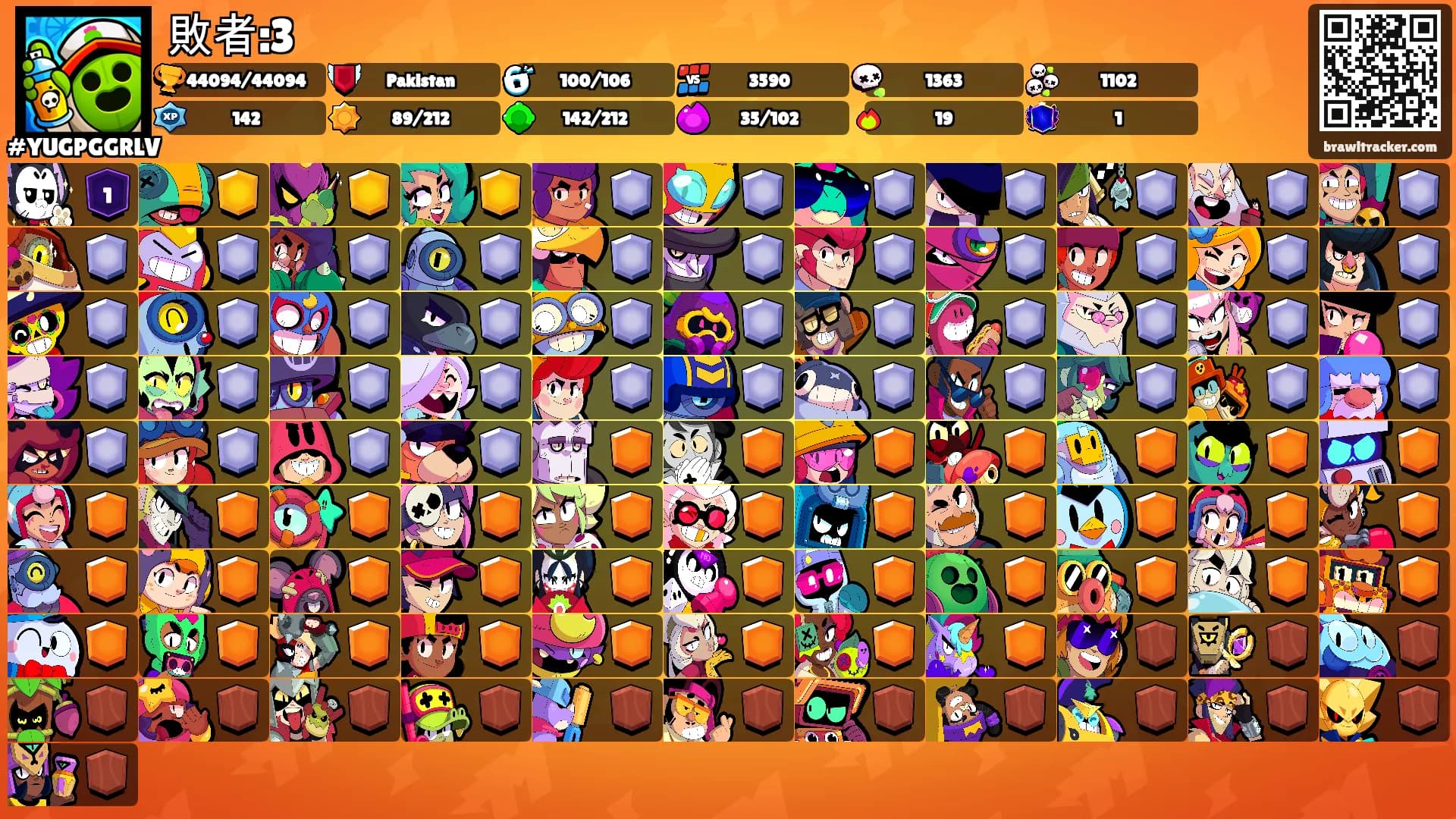 敗者:3's Ranks