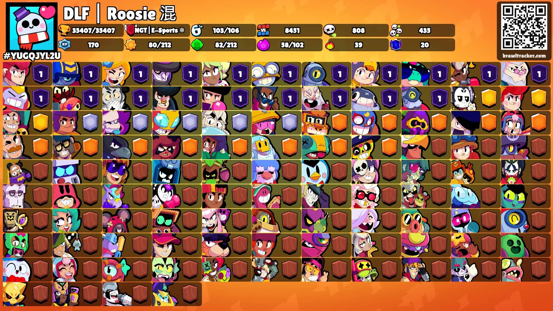 DLF | Roosie 混's Ranks