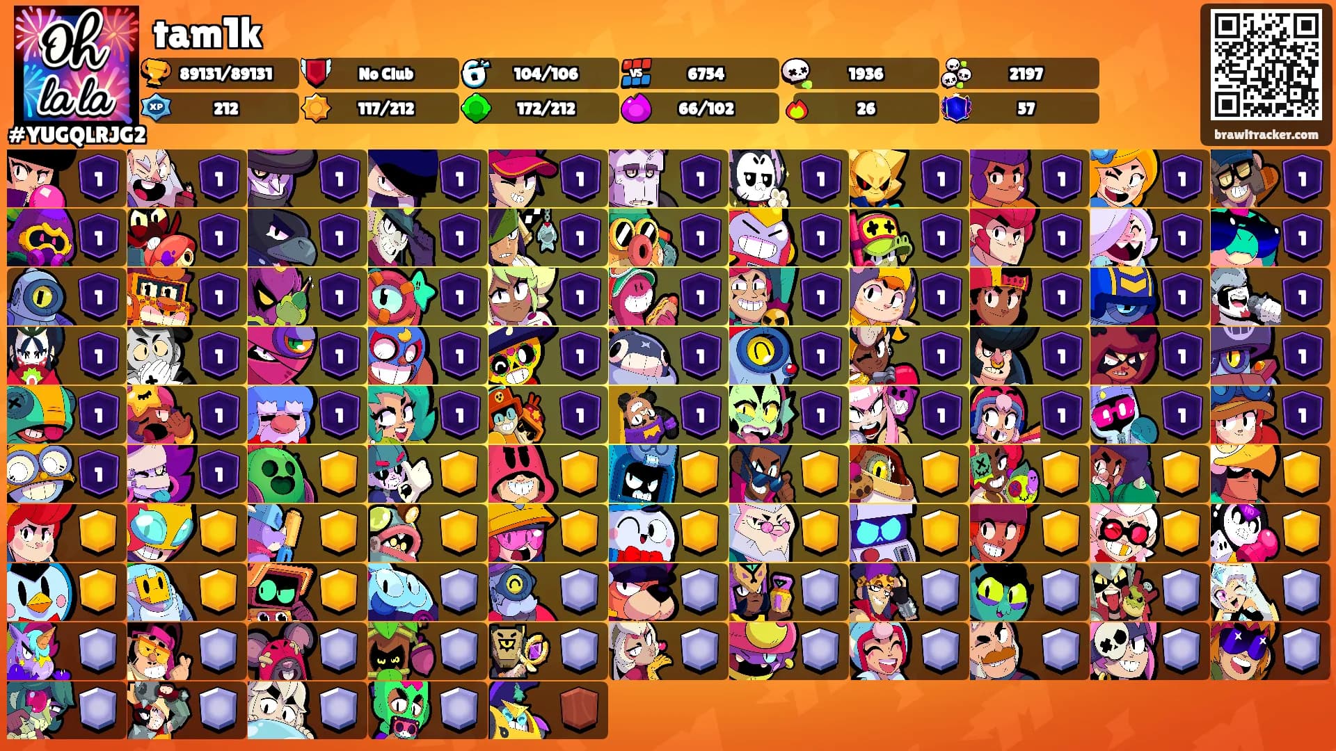 tam1k's Ranks