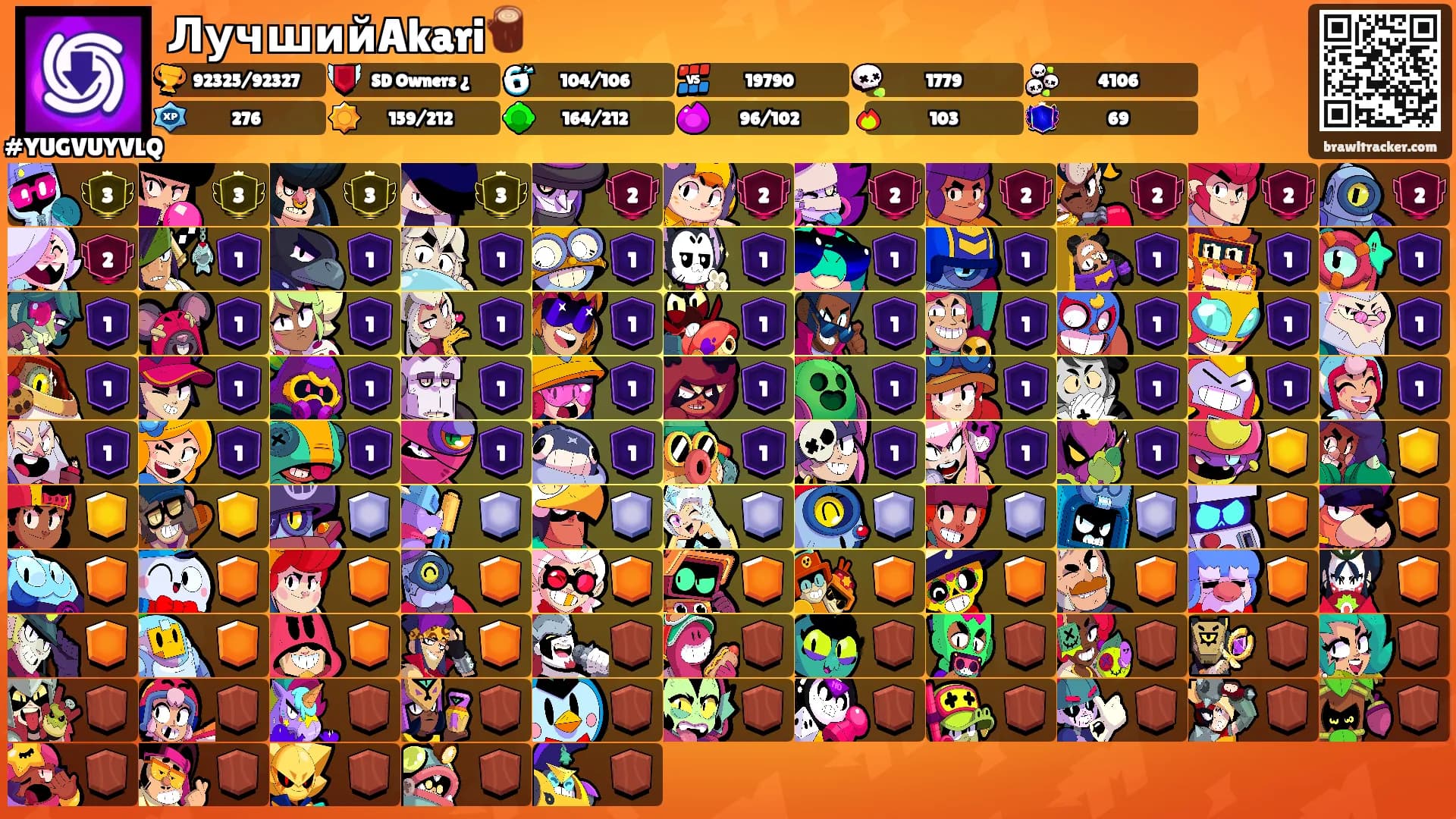 ЛучшийAkari🪵's Ranks