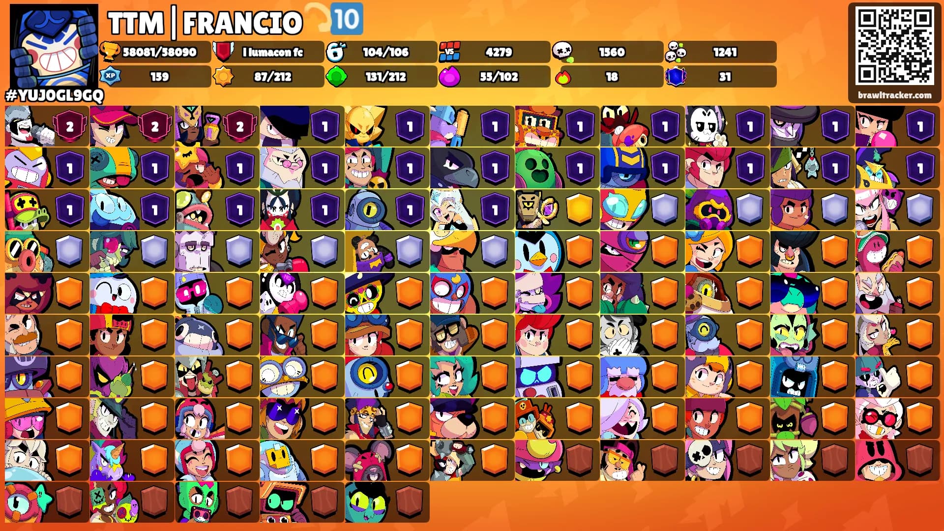 TTM|FRANCIO💫🔟's Ranks