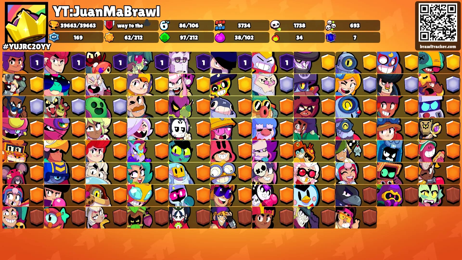 YT:JuanMaBrawl's Ranks