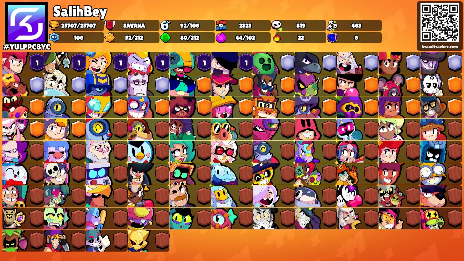 SalihBey's Ranks