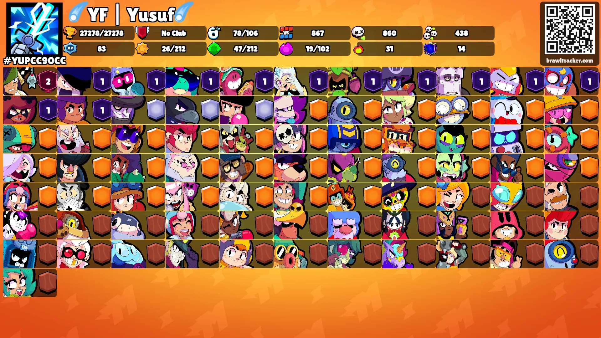 ☄️YF | Yusuf☄️'s Ranks