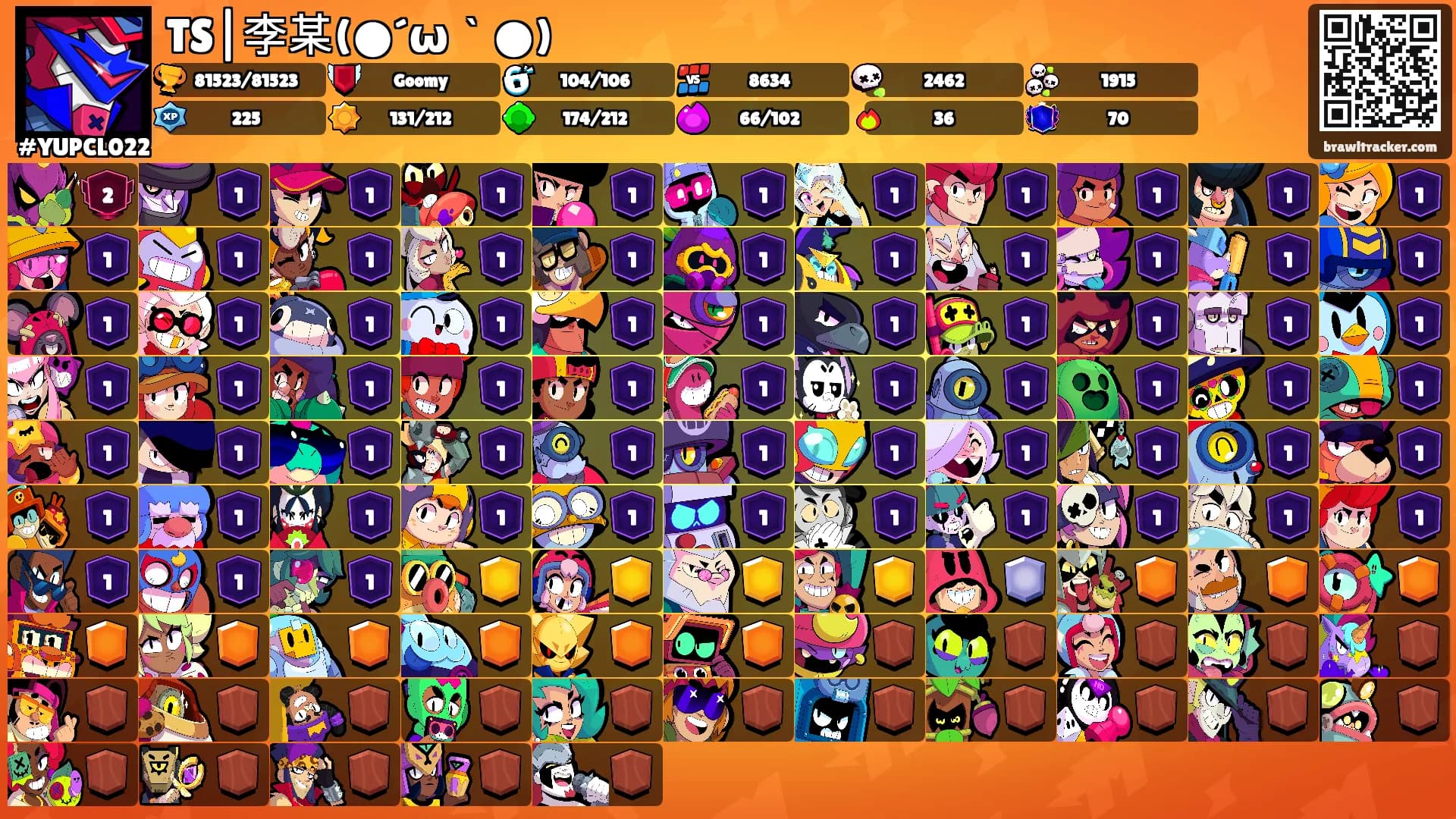 TS|李某(●´ω｀●)'s Ranks