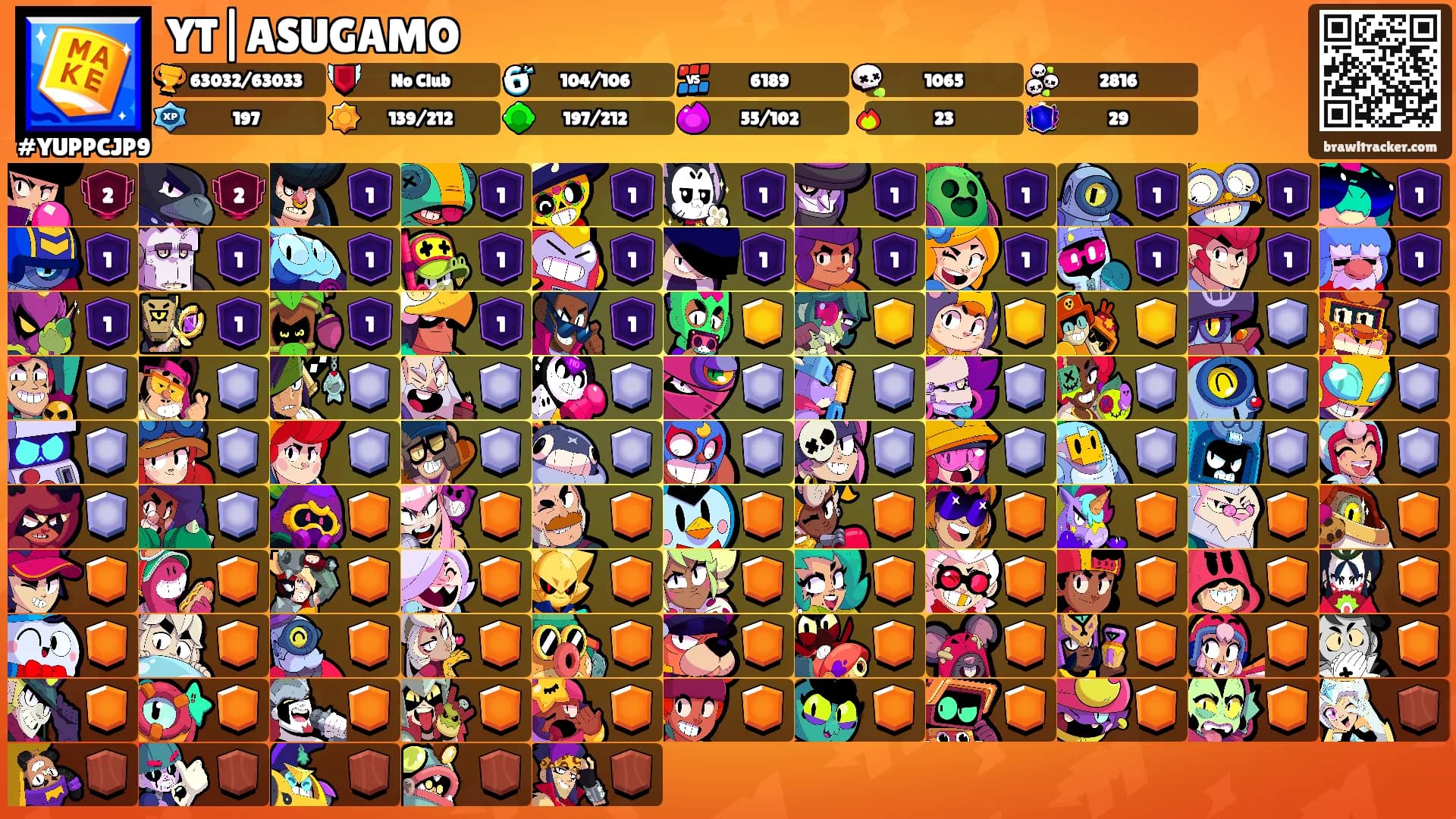 YT|ASUGAMO's Ranks