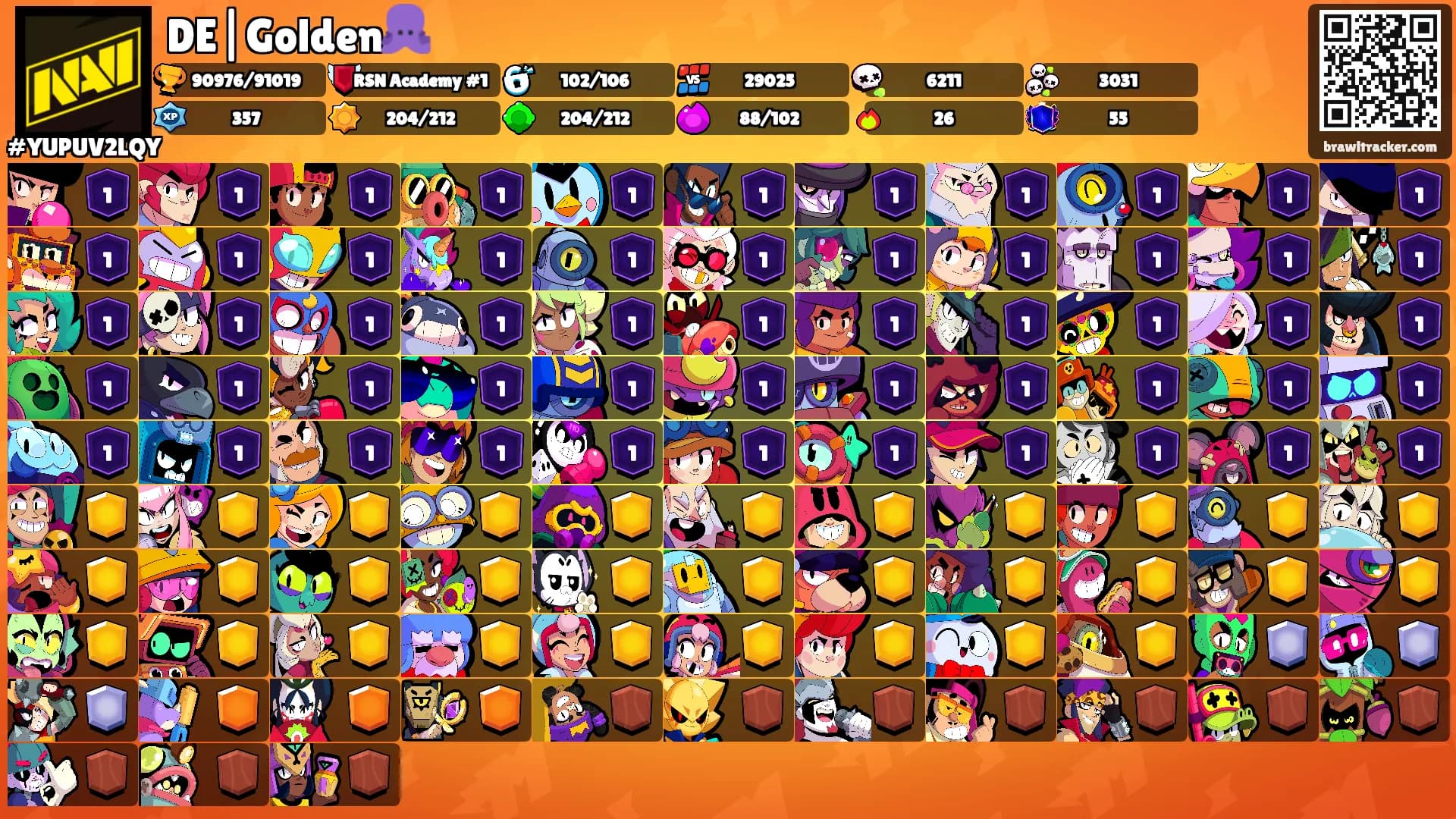 DE|Golden🐙's Ranks