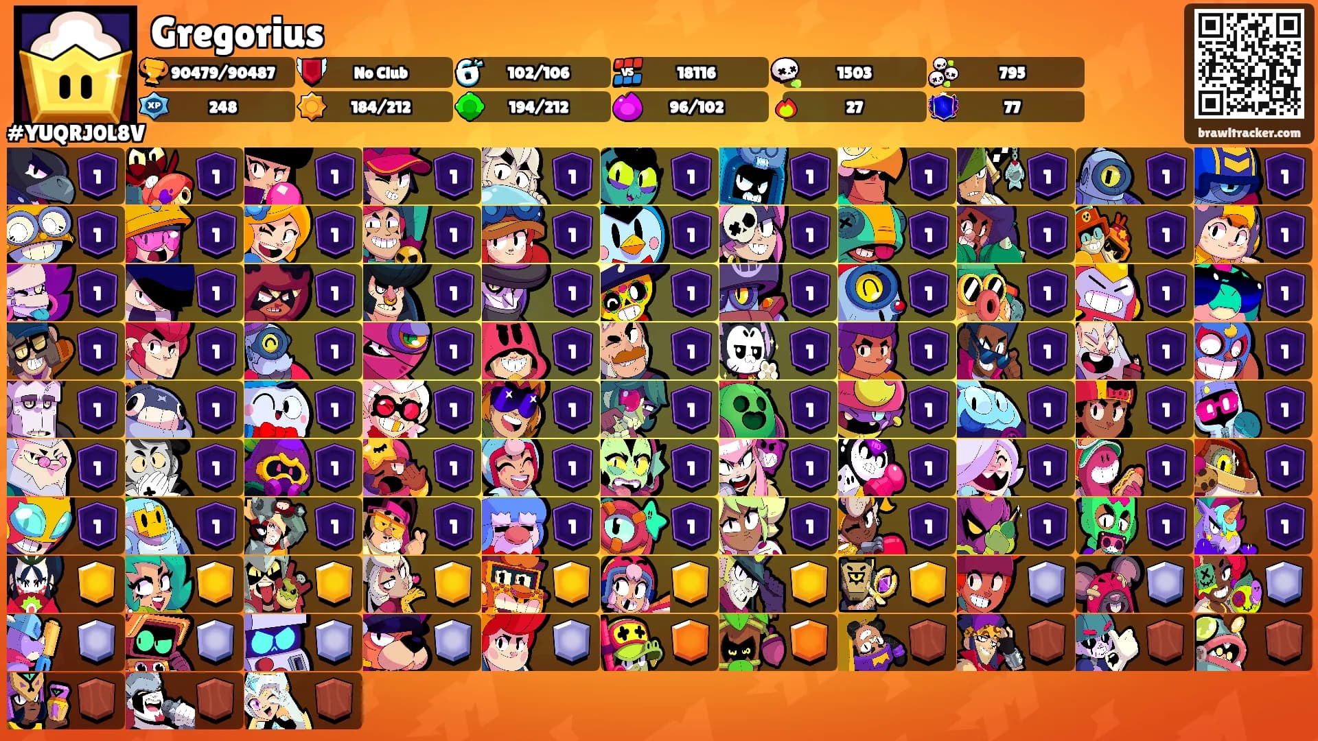 Gregorius's Ranks
