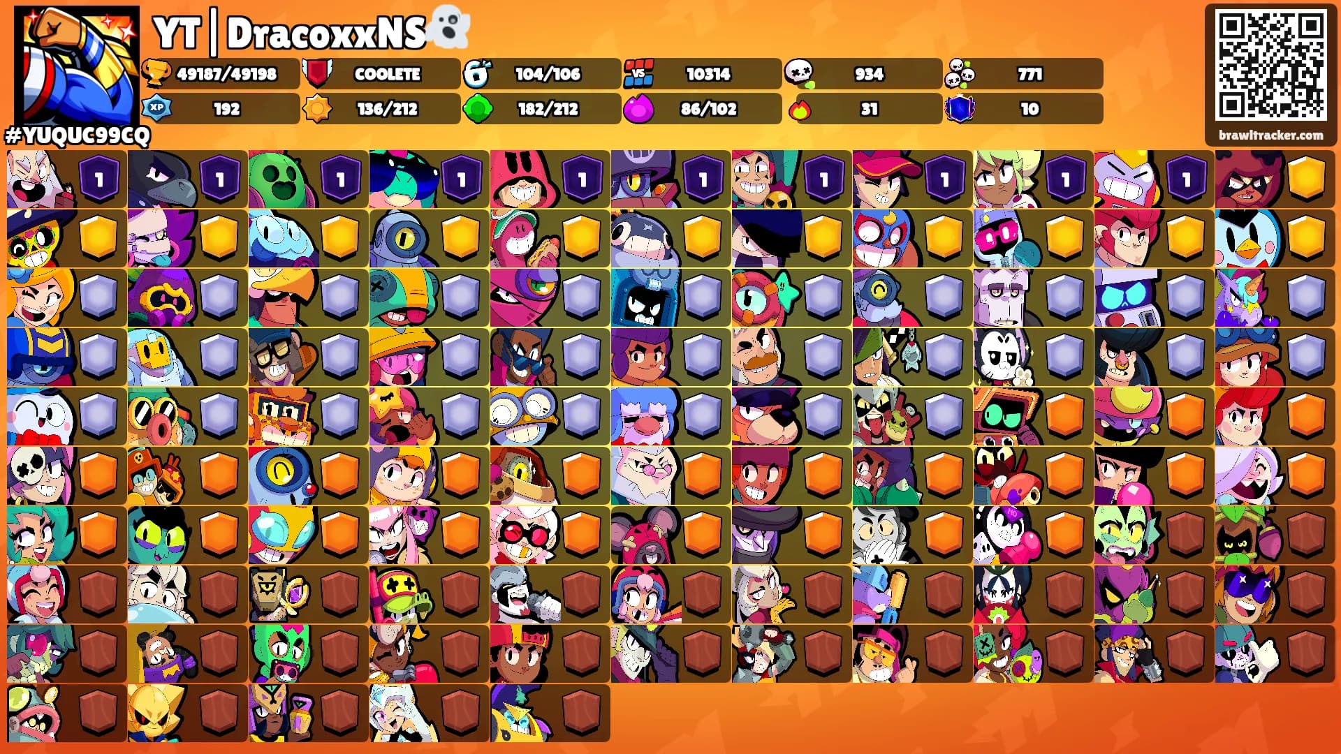 YT|DracoxxNS👻's Ranks