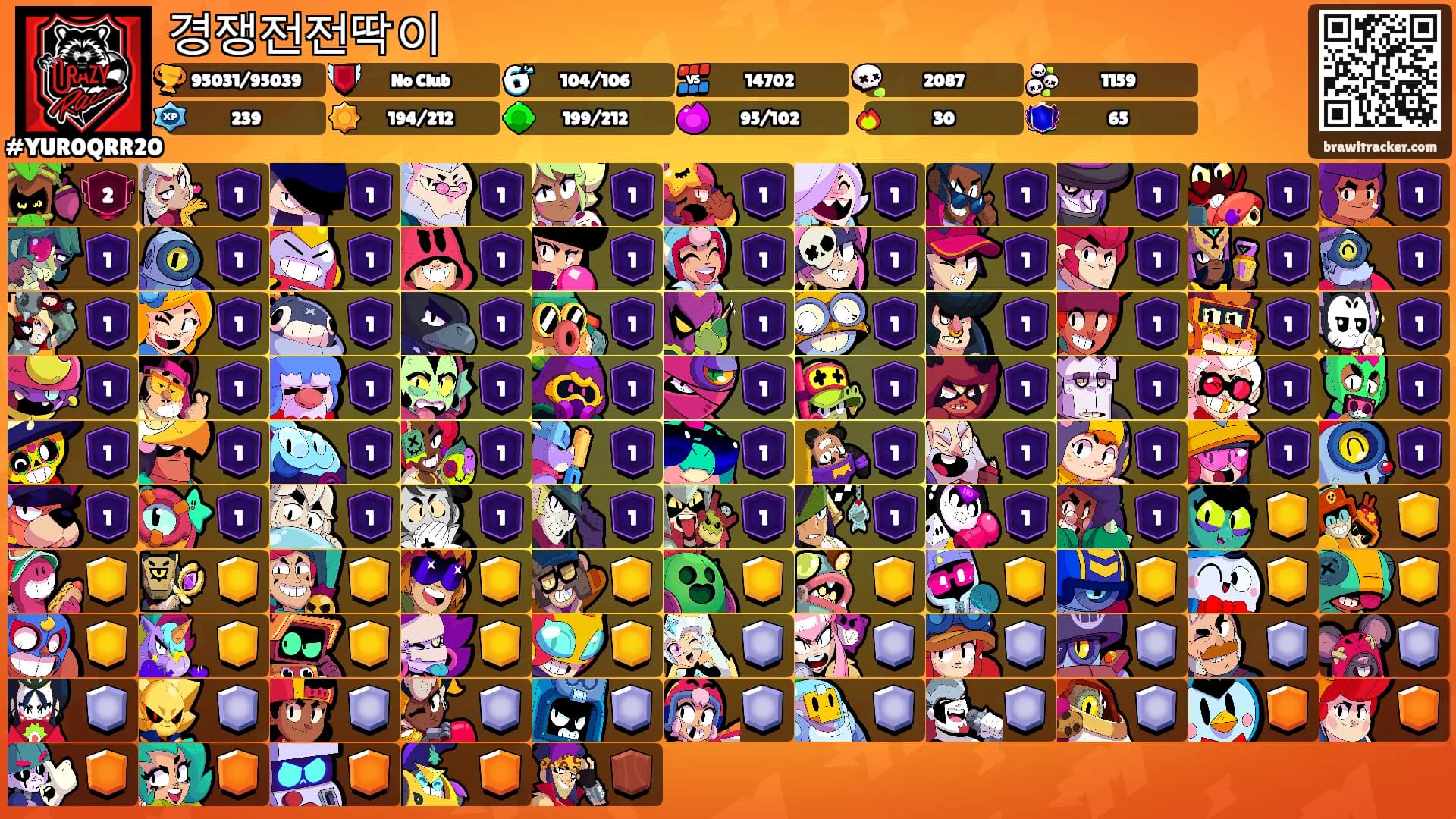 경쟁전전딱이's Ranks
