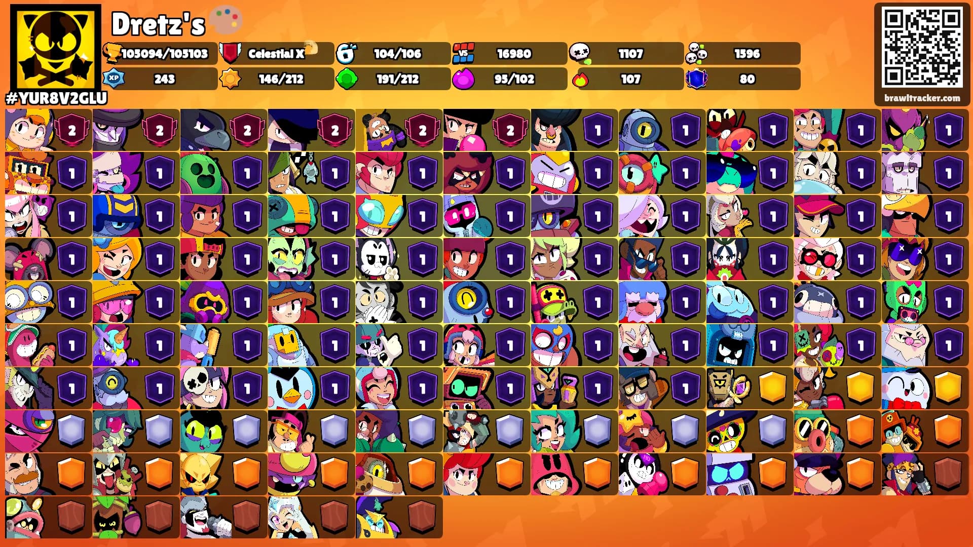 Dretz's 🎨's Ranks