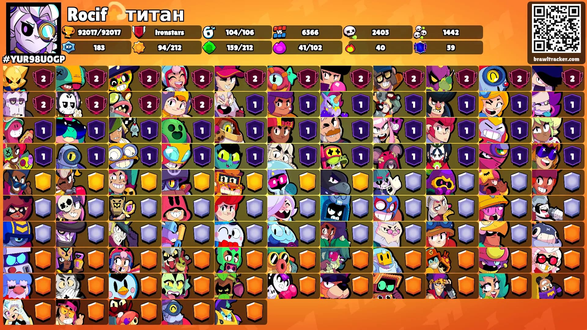 Rocif💫титан's Ranks