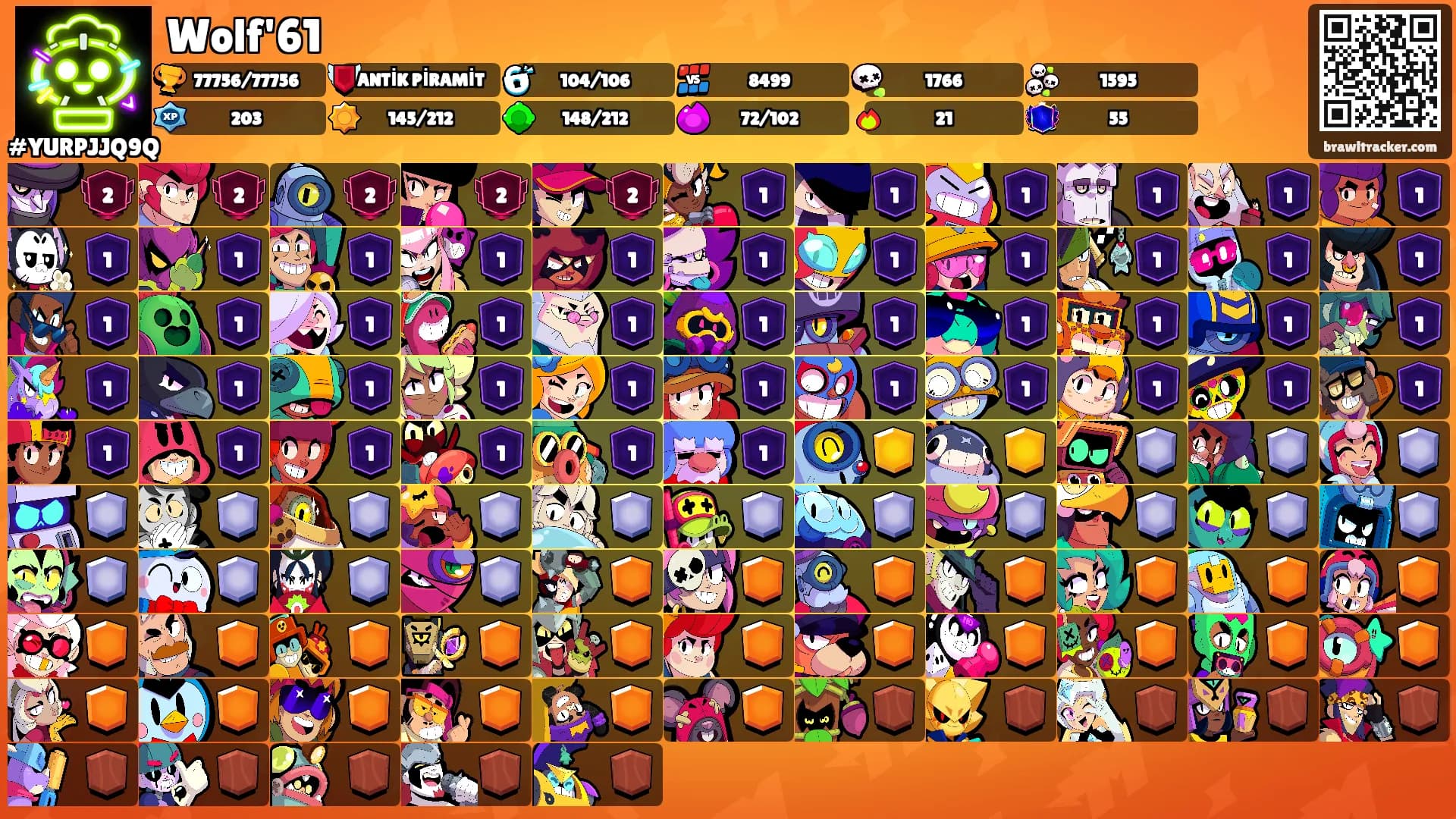 Wolf'61's Ranks