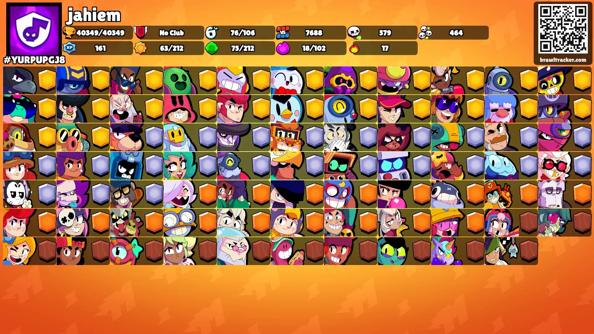 jahiem's Ranks