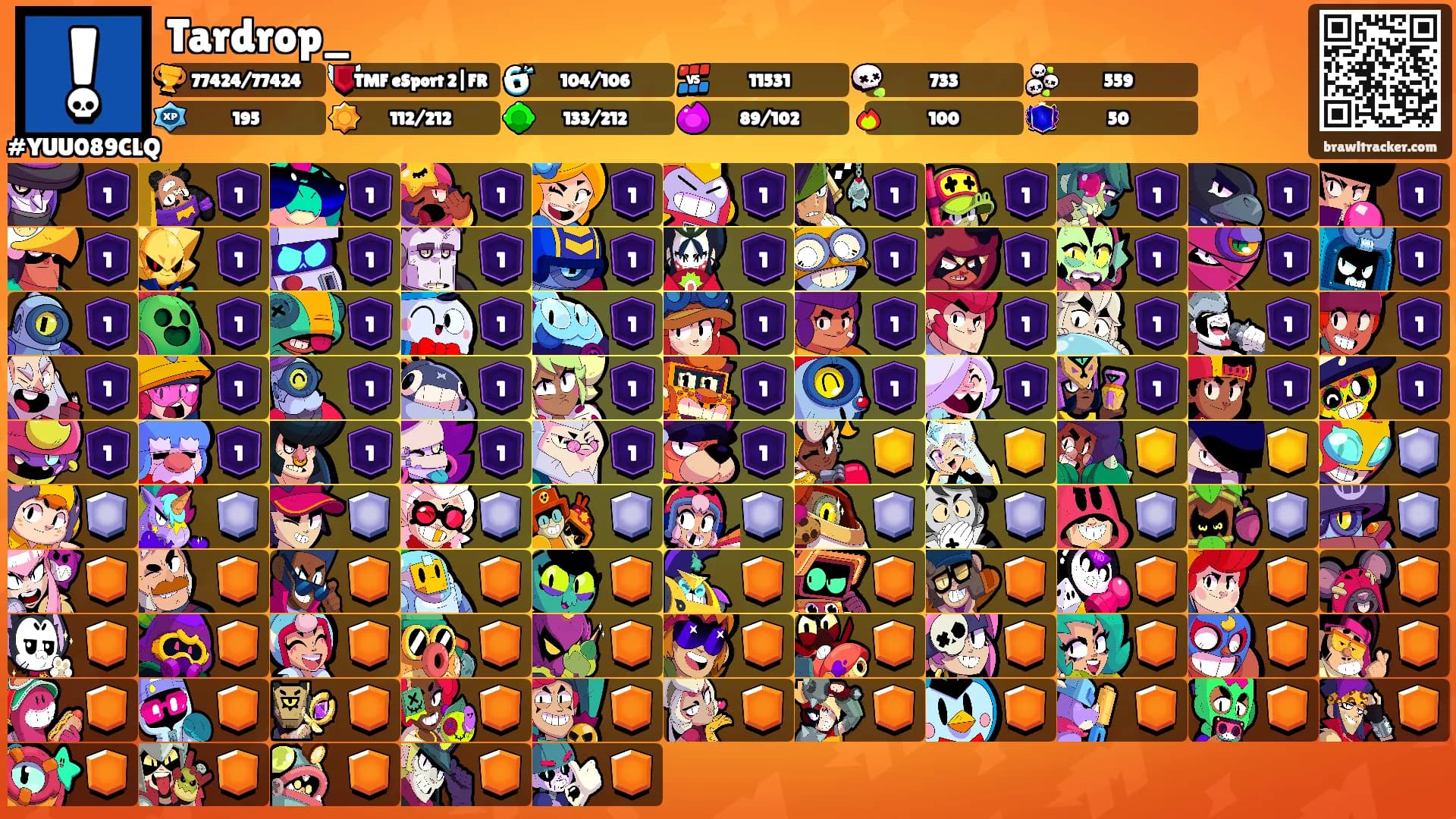 Tardrop_'s Ranks