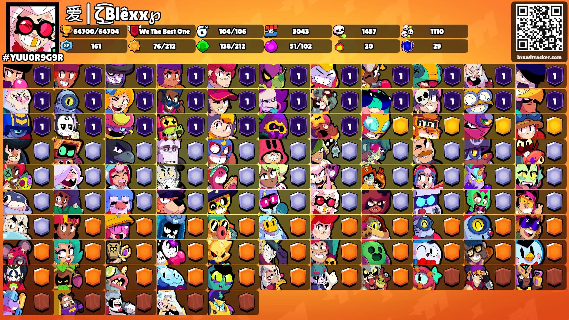 爱|ζ͜͡Blêxx℘'s Ranks