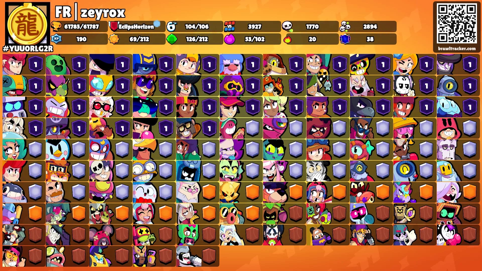FR|zeyrox's Ranks