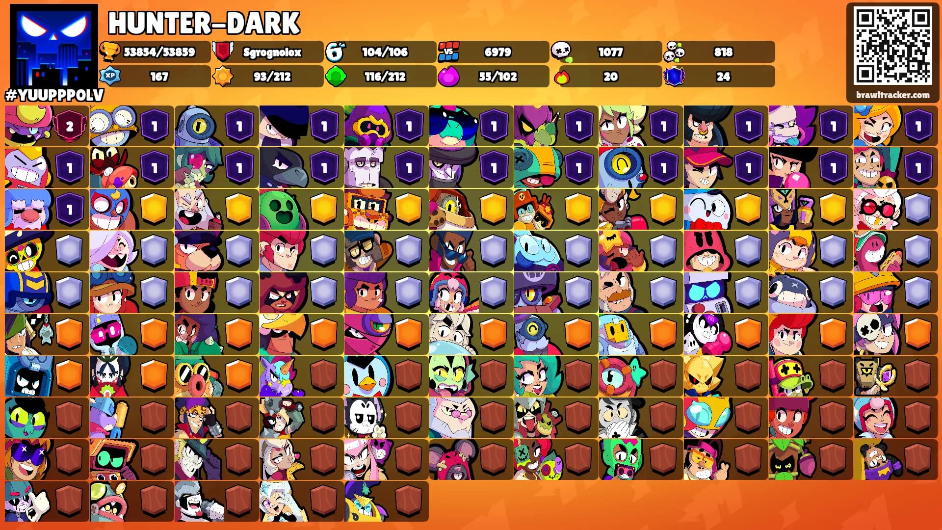 HUNTER-DARK's Ranks