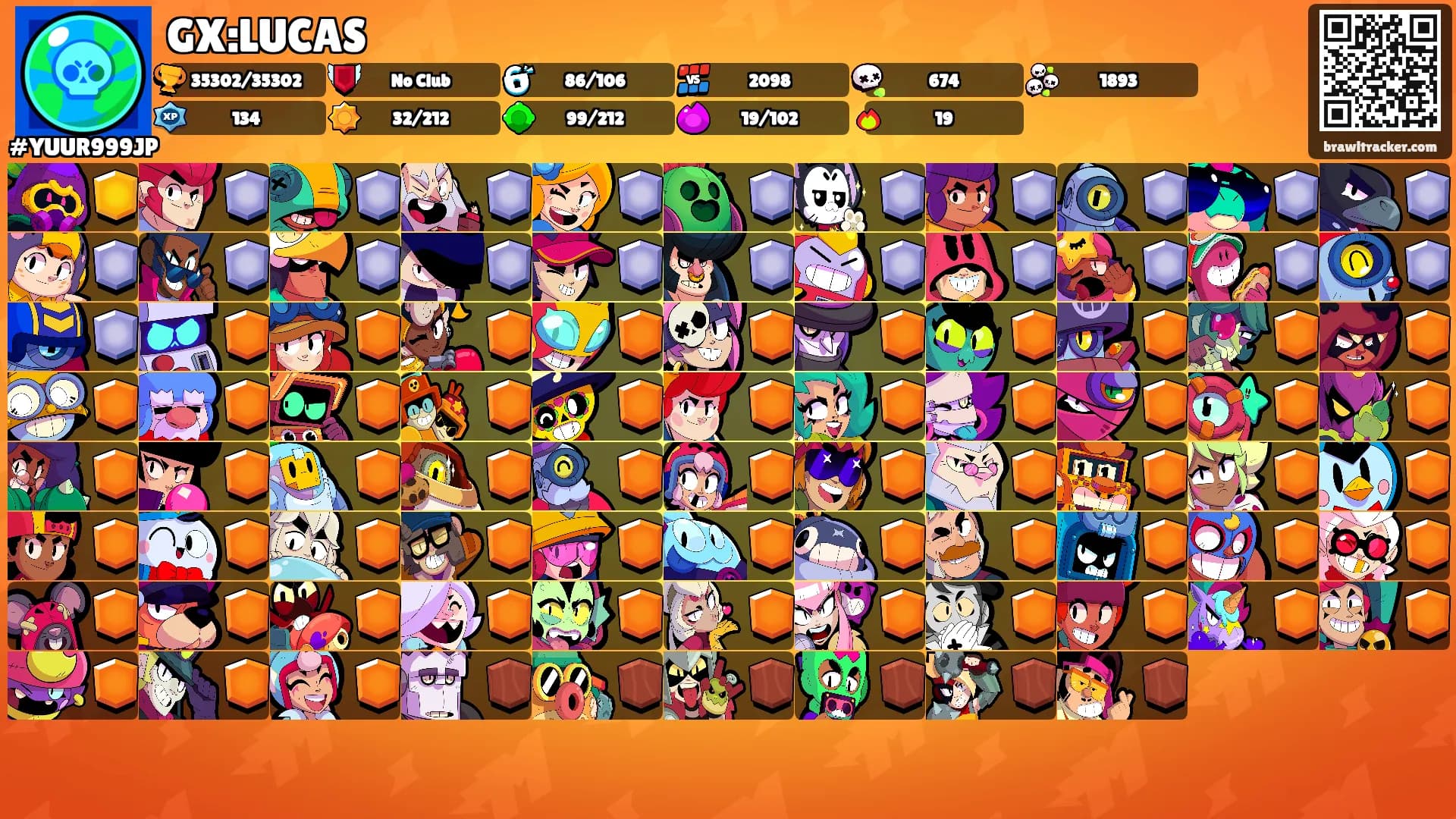 GX:LUCAS's Ranks
