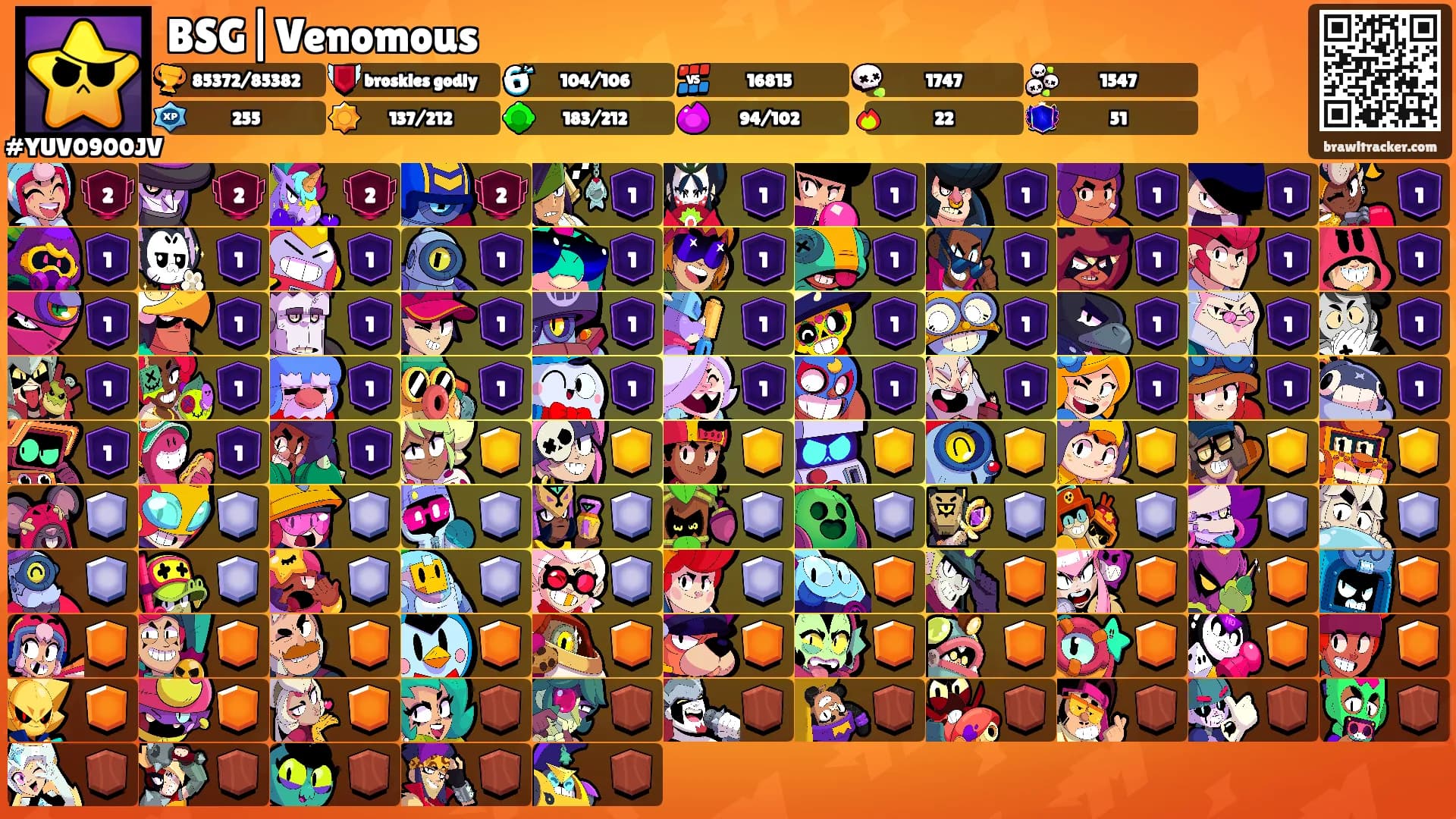 BSG|Venomous's Ranks