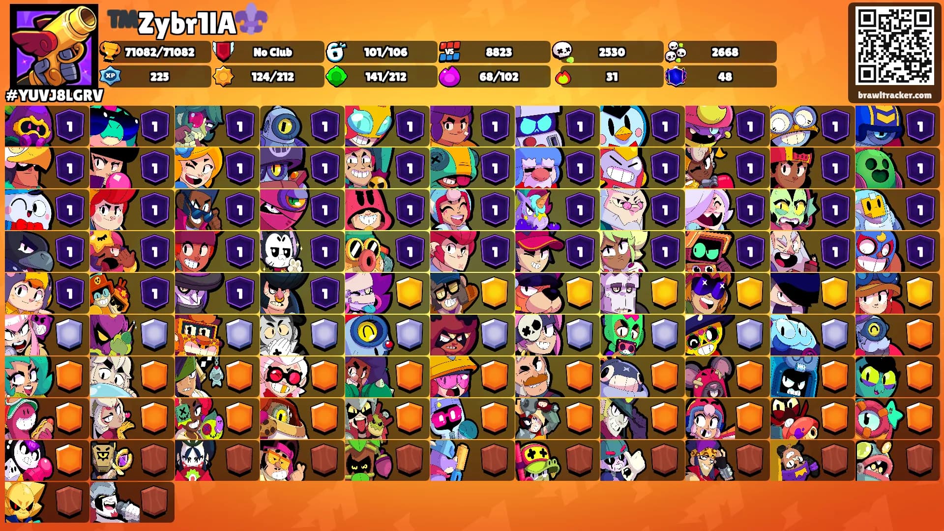 ™️Zybr1lA⚜️'s Ranks