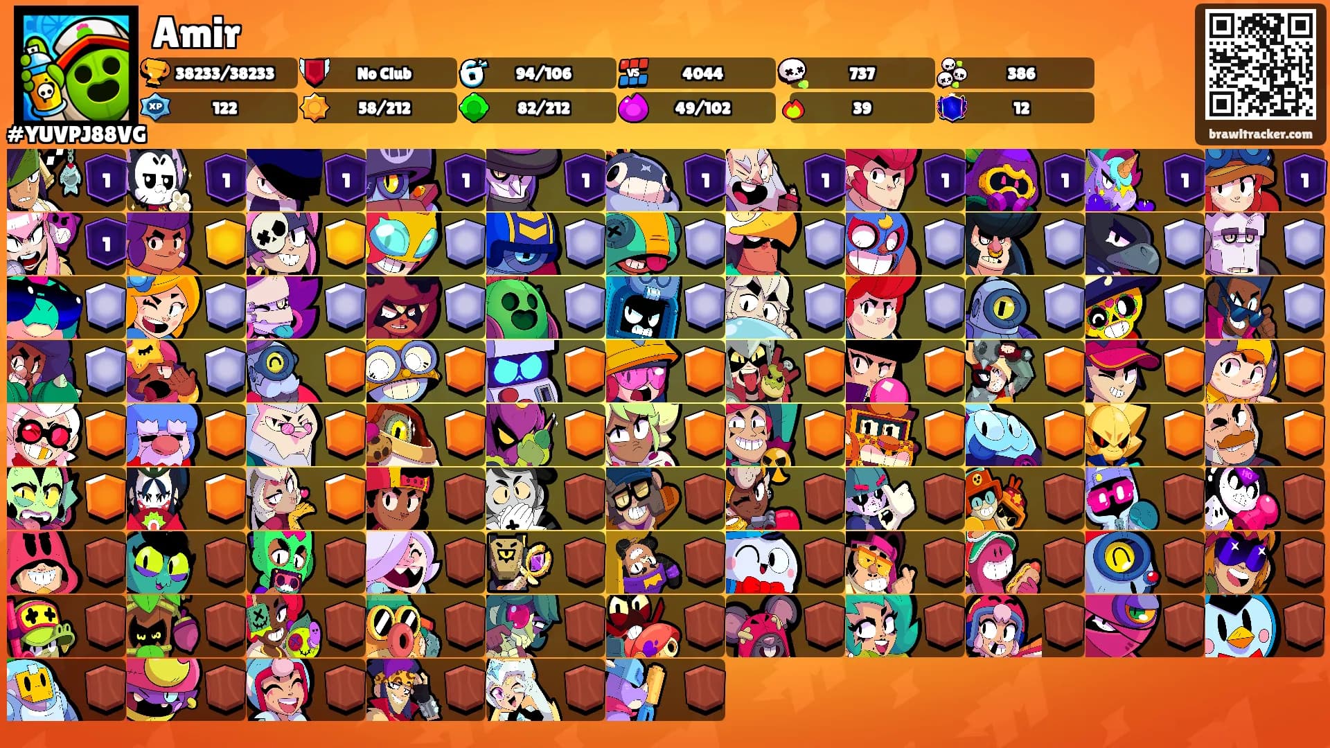 Amir's Ranks