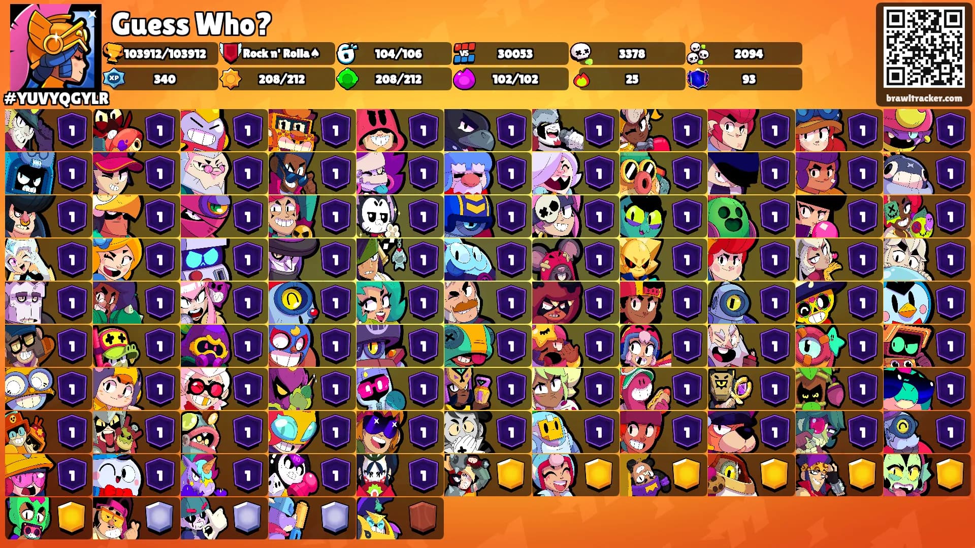 Guess Who?'s Ranks