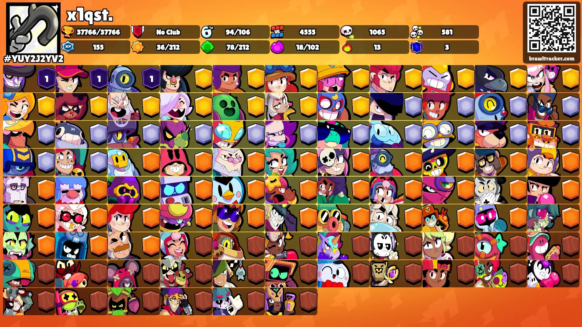 x1qst.'s Ranks