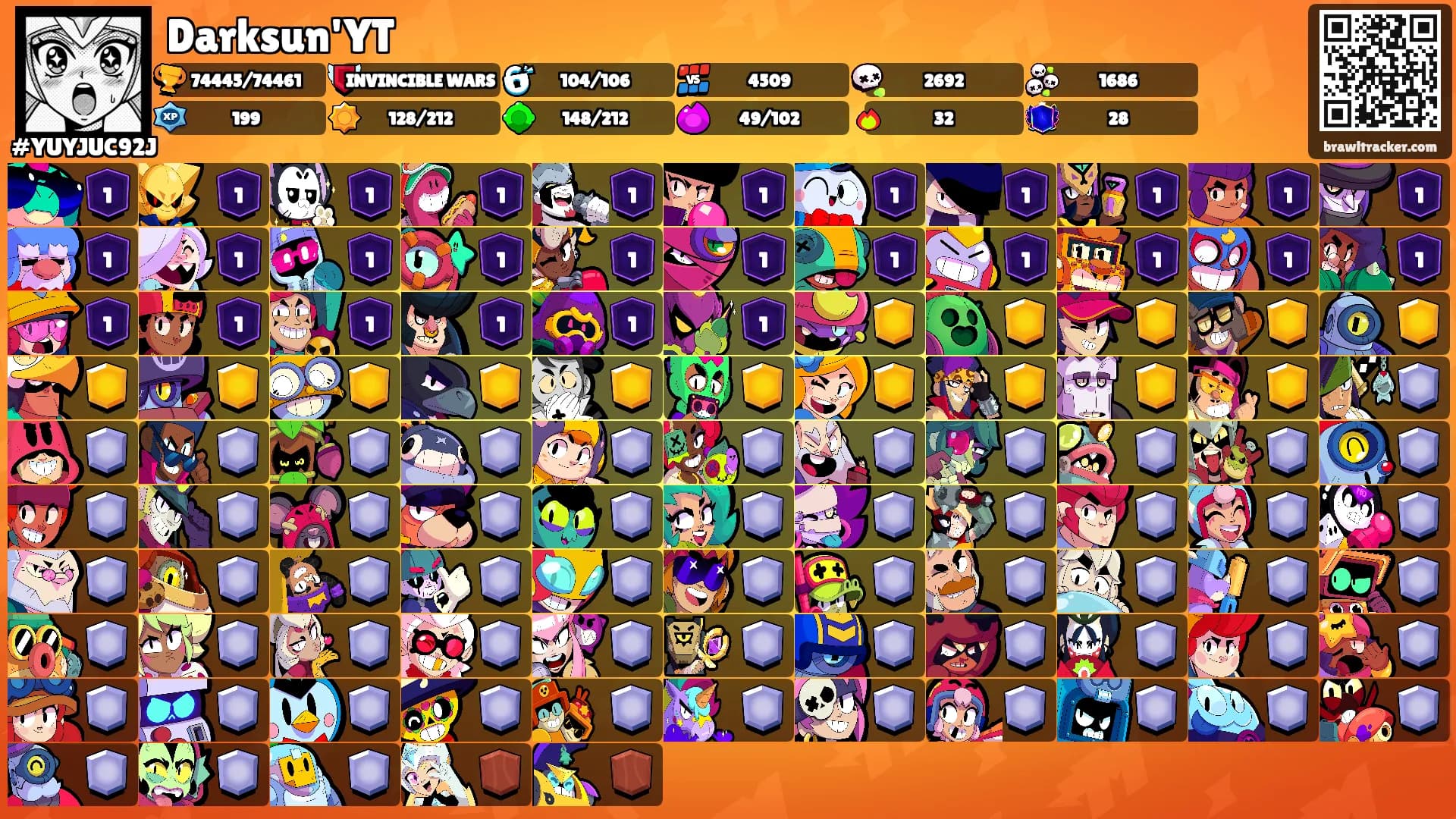 Darksun'YT's Ranks