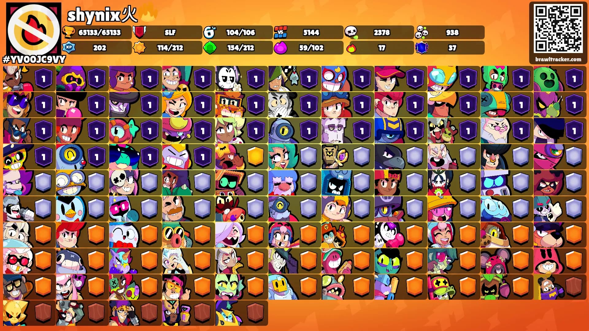 shynix火🔥's Ranks