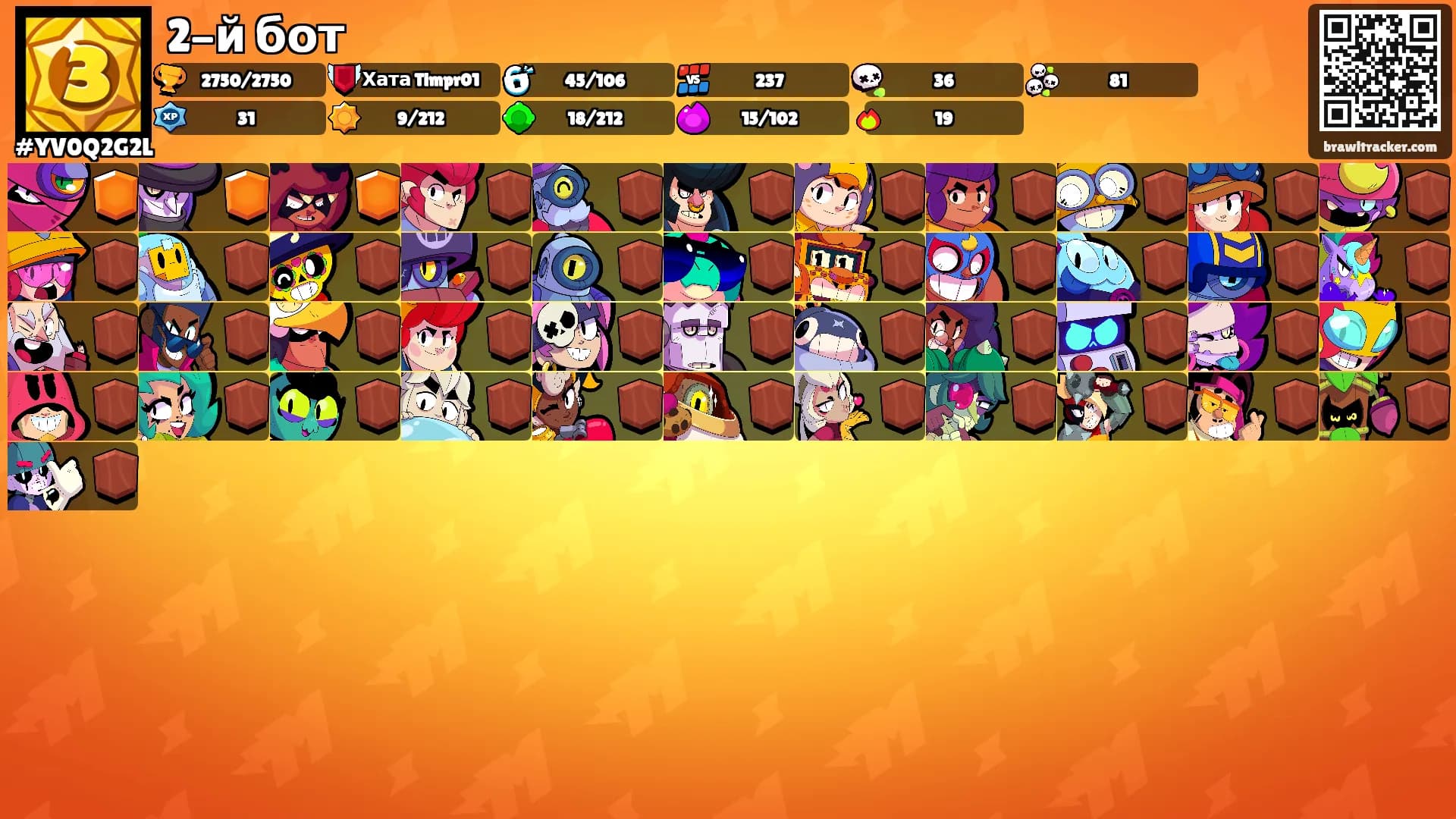 2-й бот's Ranks
