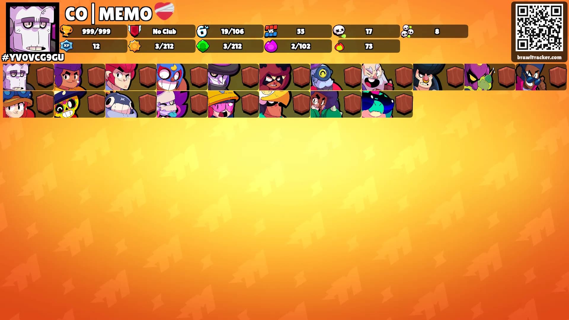 CO|MEMO ❤️‍🩹's Ranks
