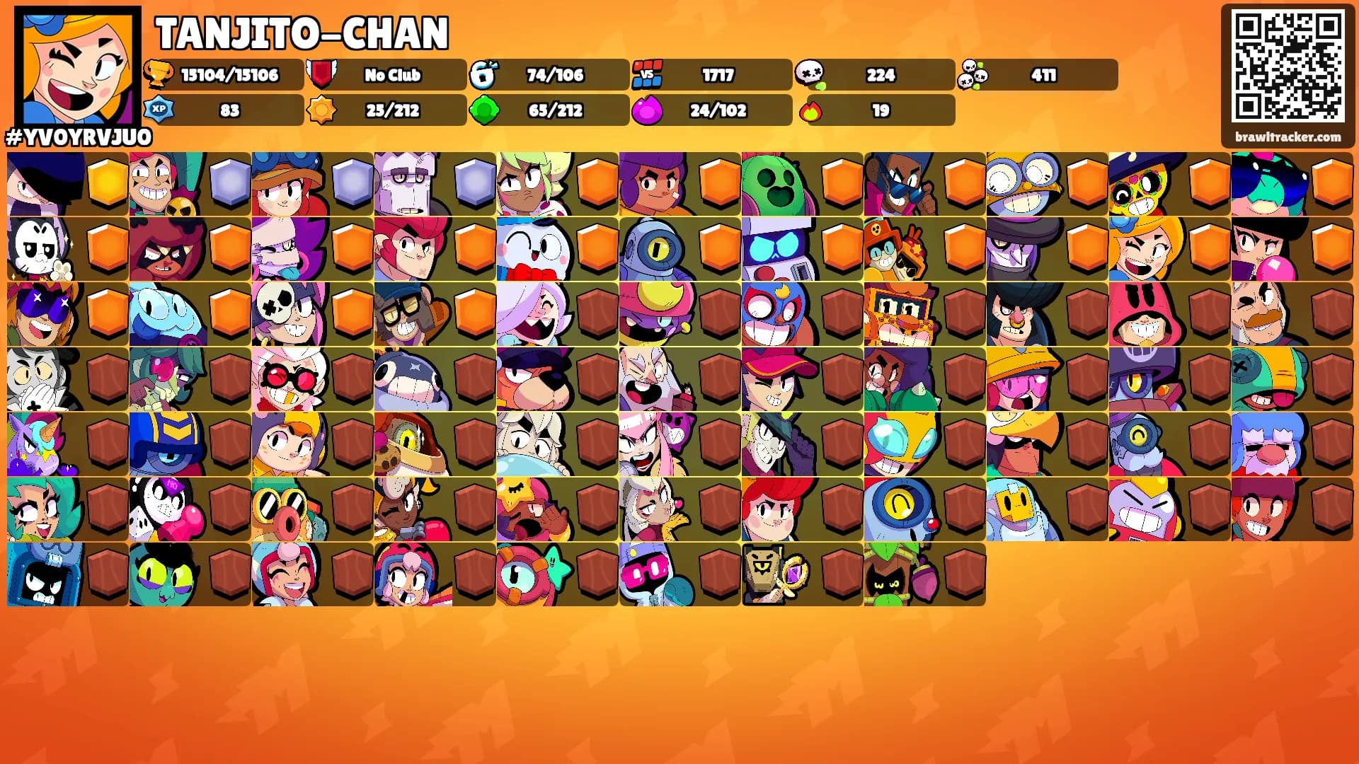 TANJITO-CHAN's Ranks