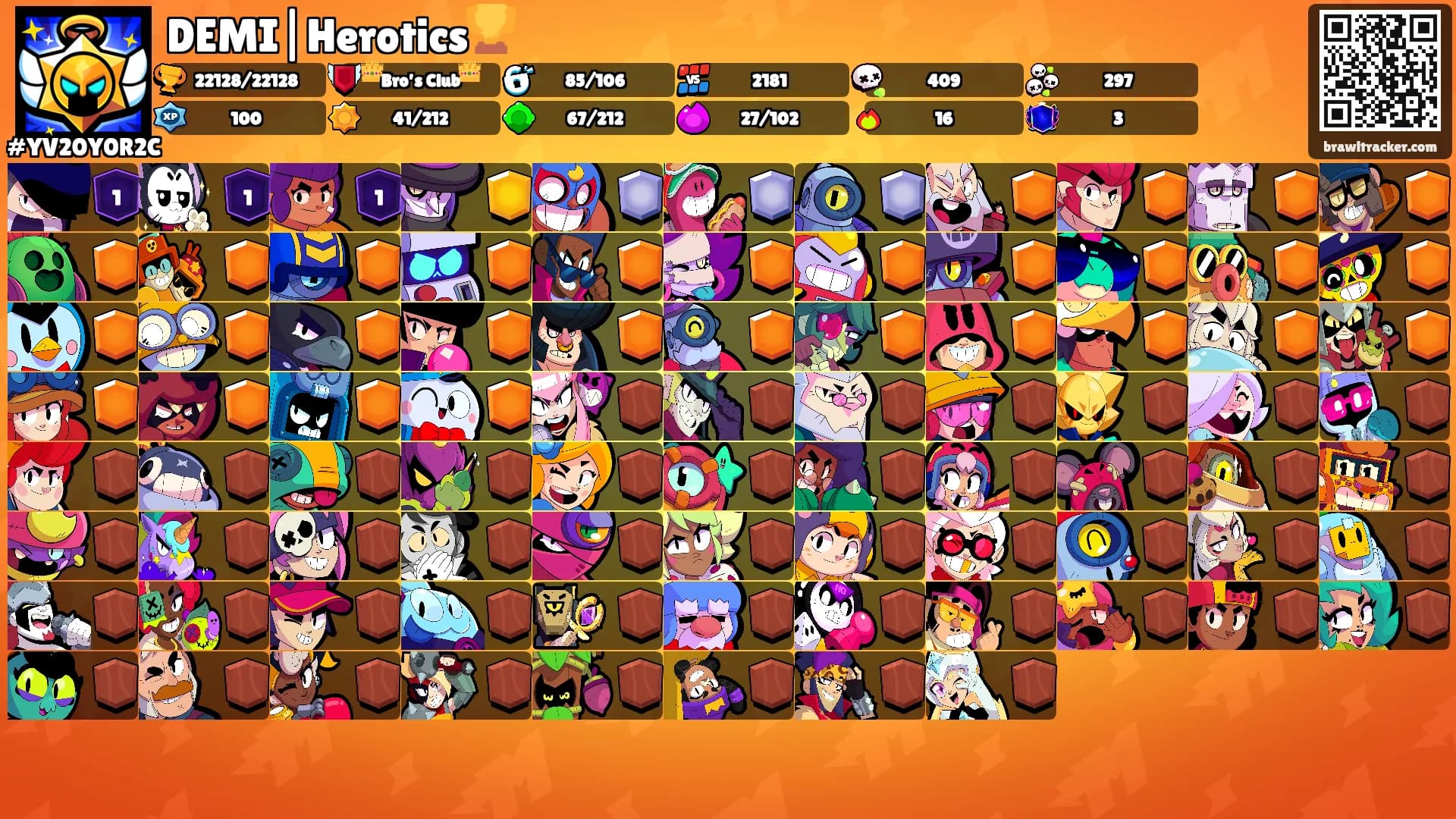 DEMI|Herotics🏆's Ranks