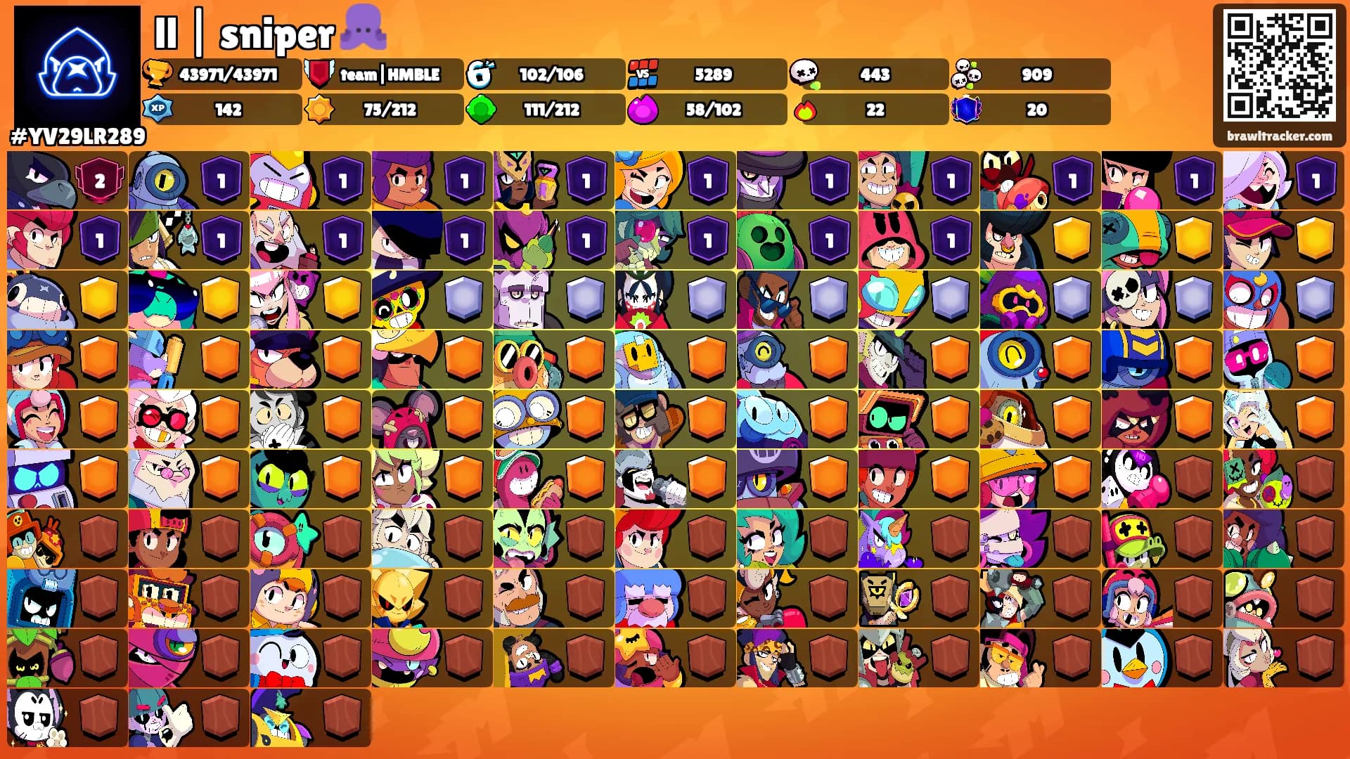 ll | sniper 🐙's Ranks