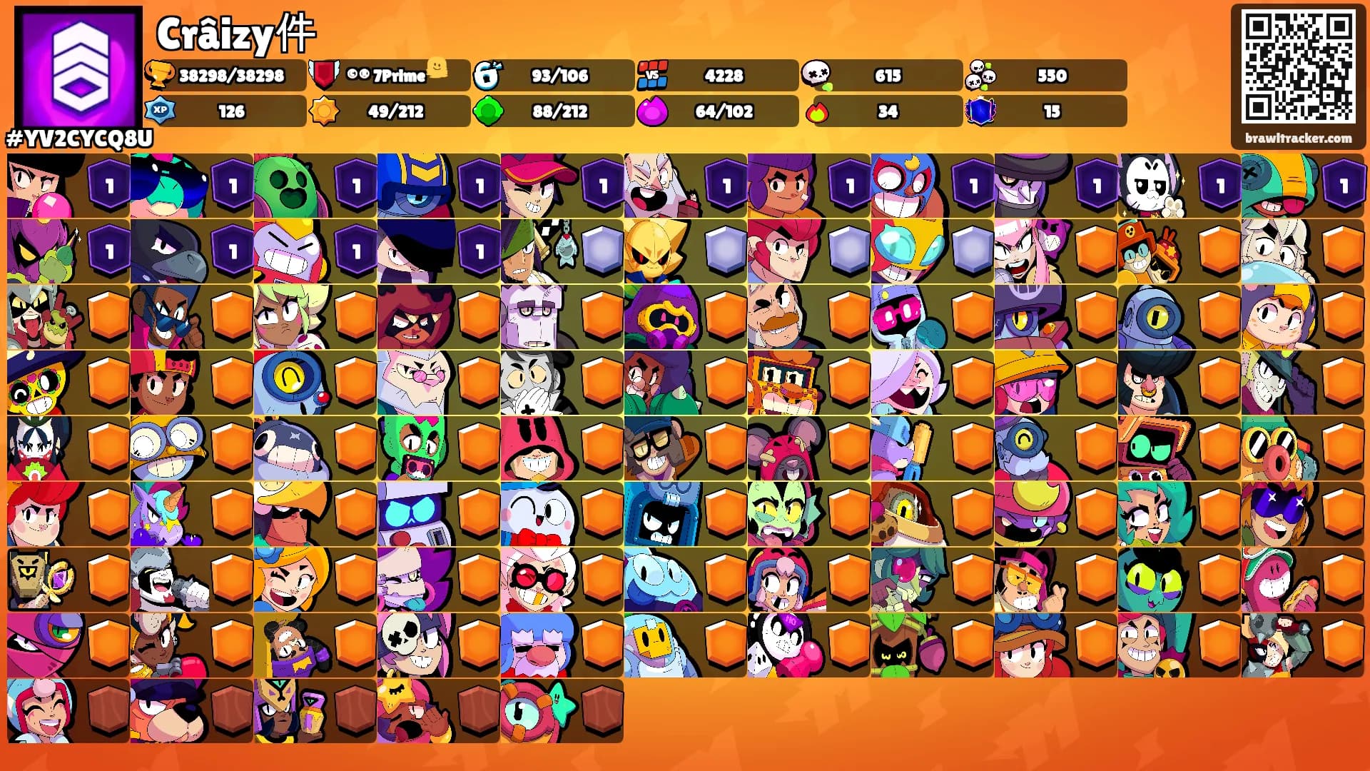 Crâizy件's Ranks