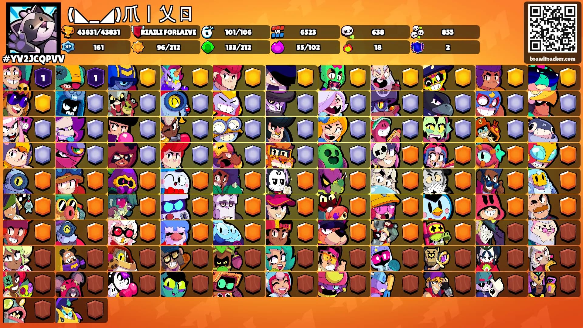 (◣_◢)爪丨乂ㄖ𒅒's Ranks