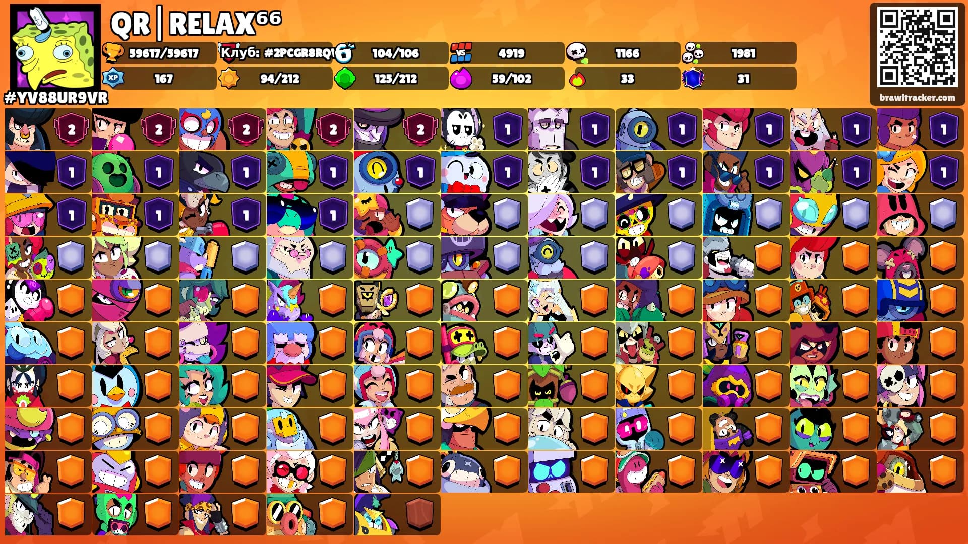 QR|RELAX⁶⁶'s Ranks