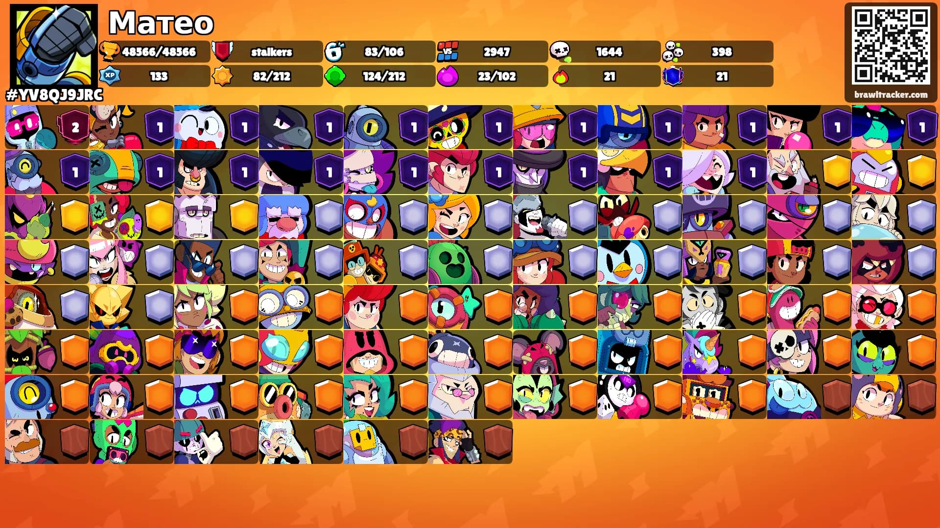 Матео's Ranks