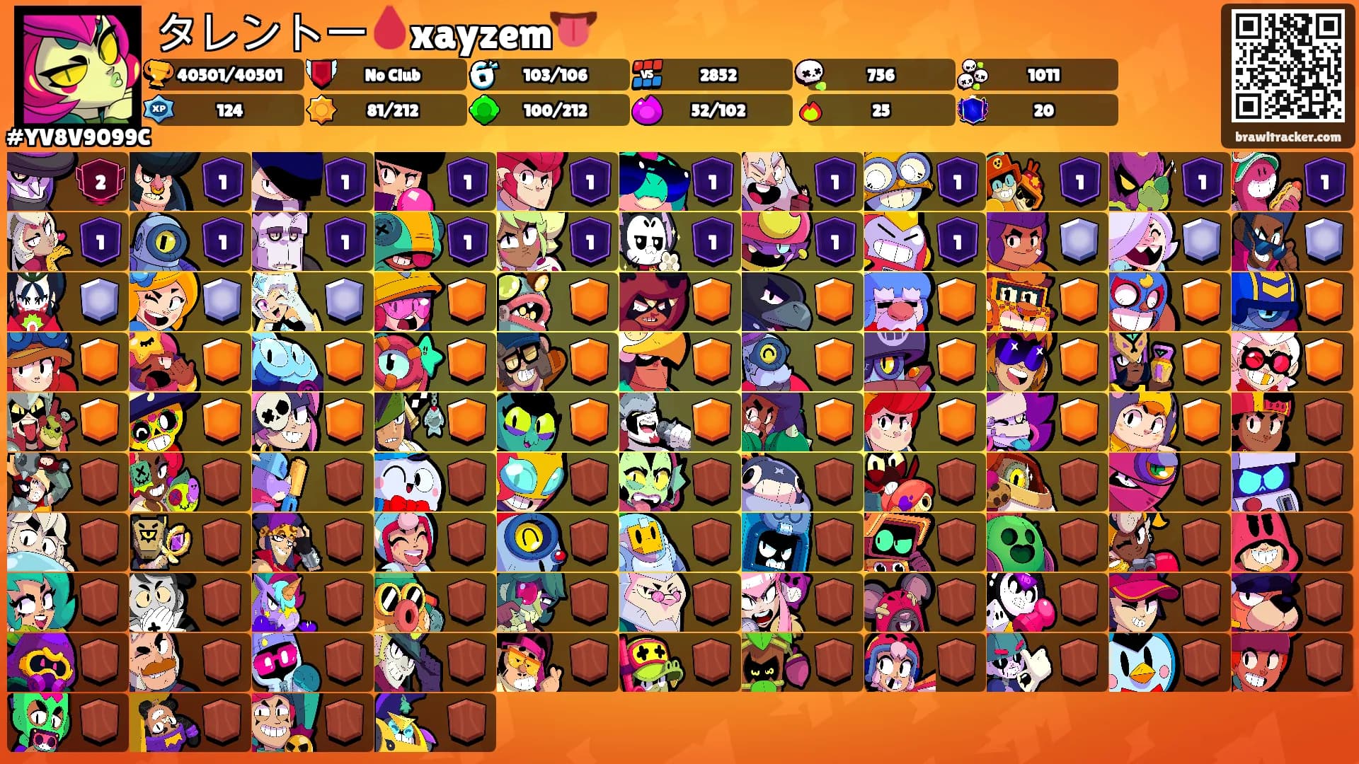 タレントー🩸xayzem👅's Ranks