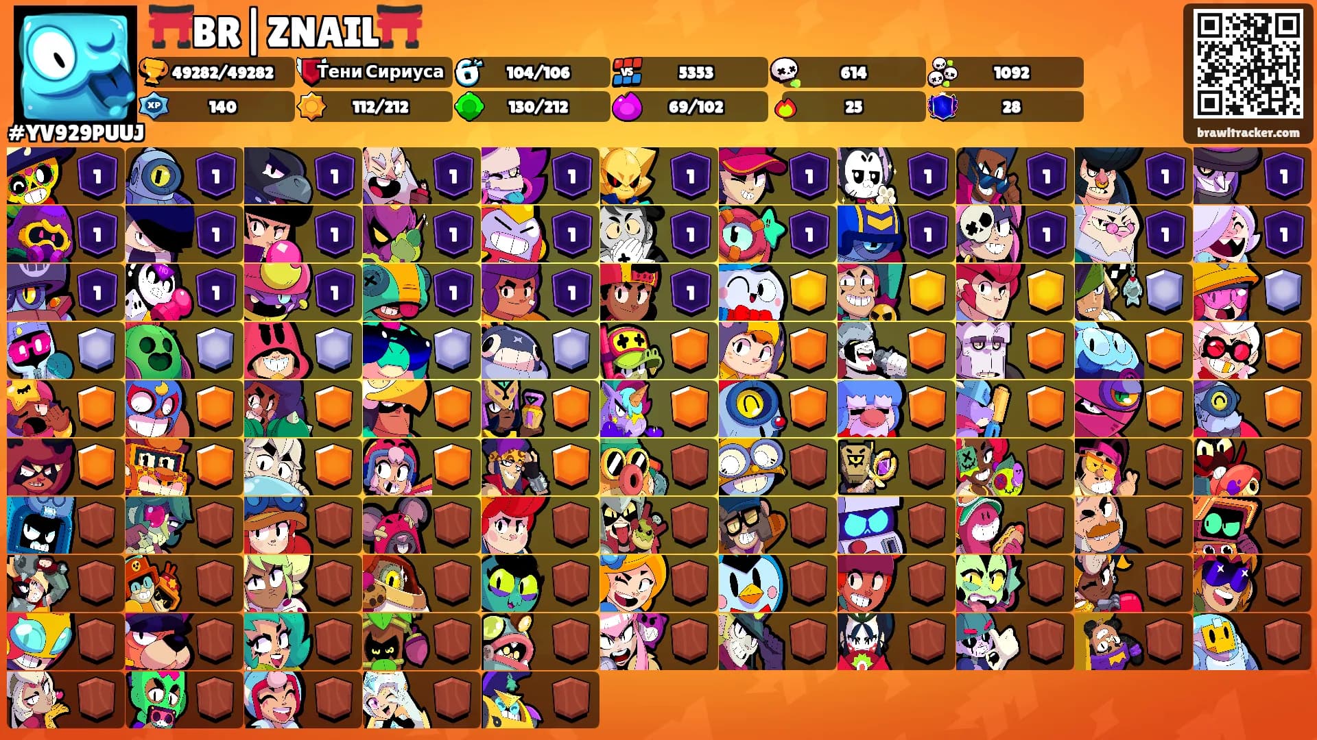 ⛩️BR|ZNAIL⛩️'s Ranks