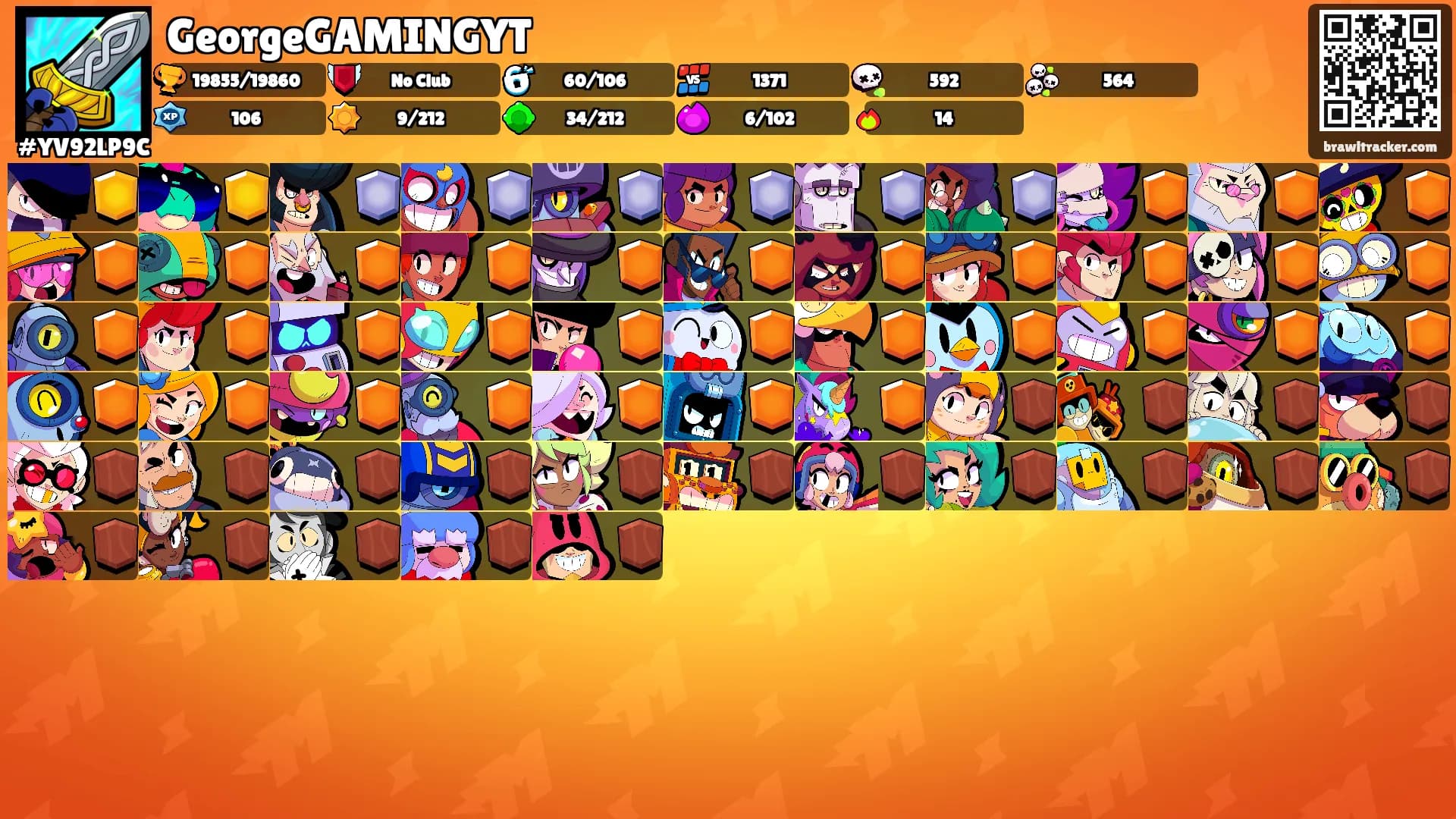 GeorgeGAMINGYT's Ranks