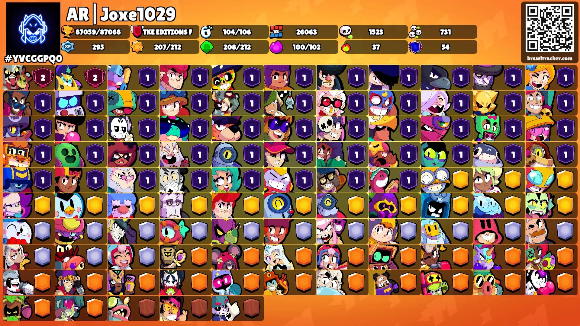 AR|Joxe1029's Ranks