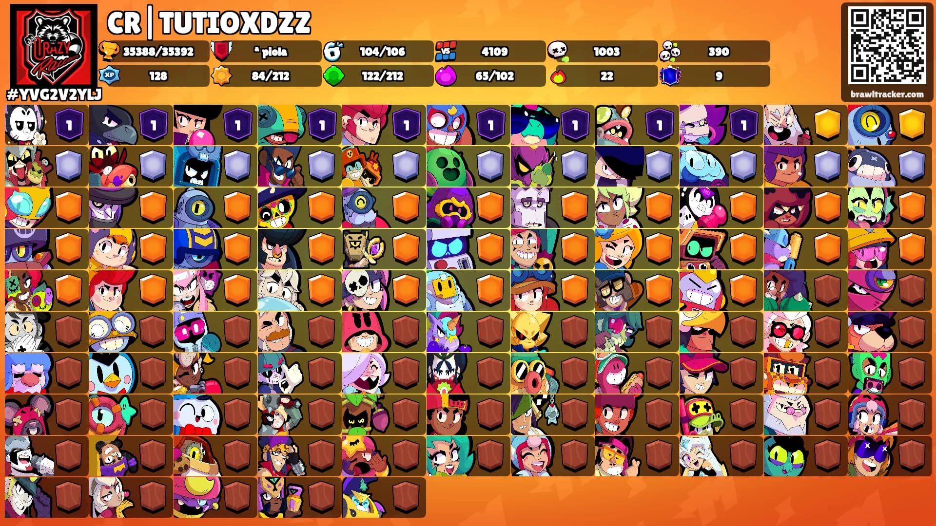 CR|TUTIOXDZZ's Ranks